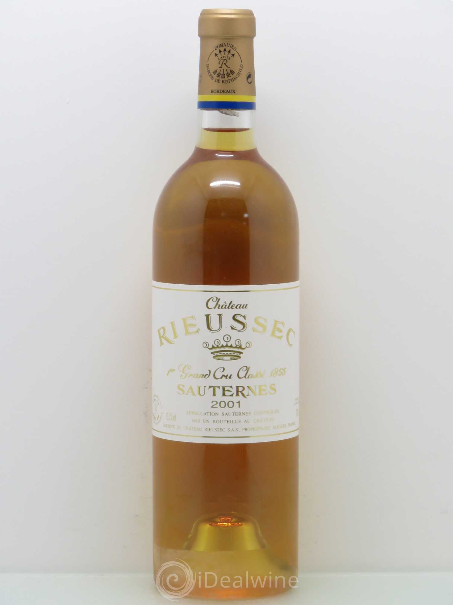 Château Rieussec 1er Grand Cru Classé 2001 - Posten von 1 Flasche - 0