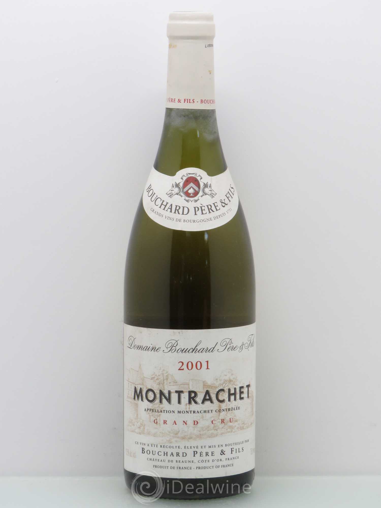 Montrachet Grand Cru Bouchard Père & Fils 2001 - Lot de 1 bouteille - 0