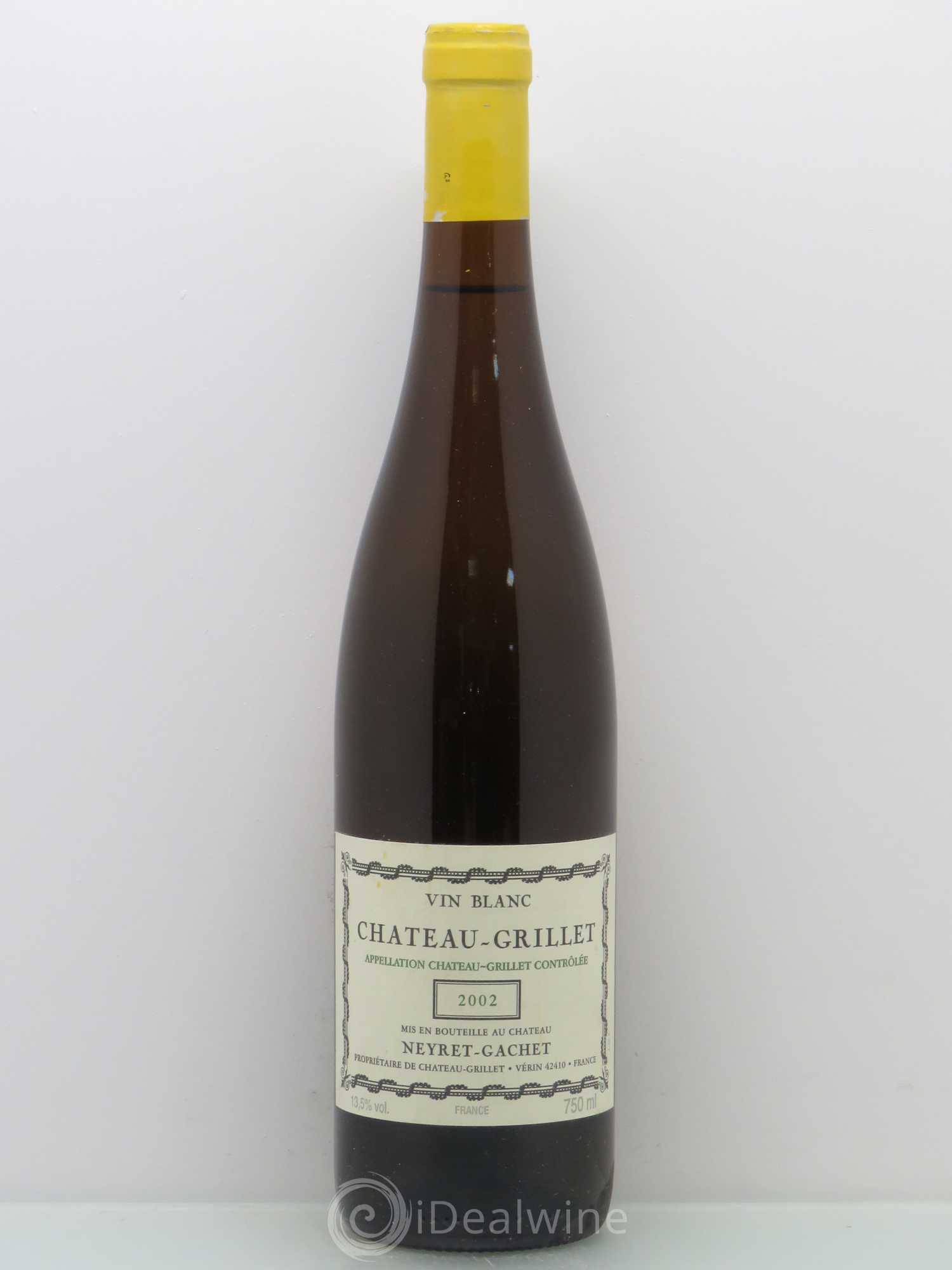 Château Grillet Château-Grillet 2002 - Lot de 1 bouteille - 0