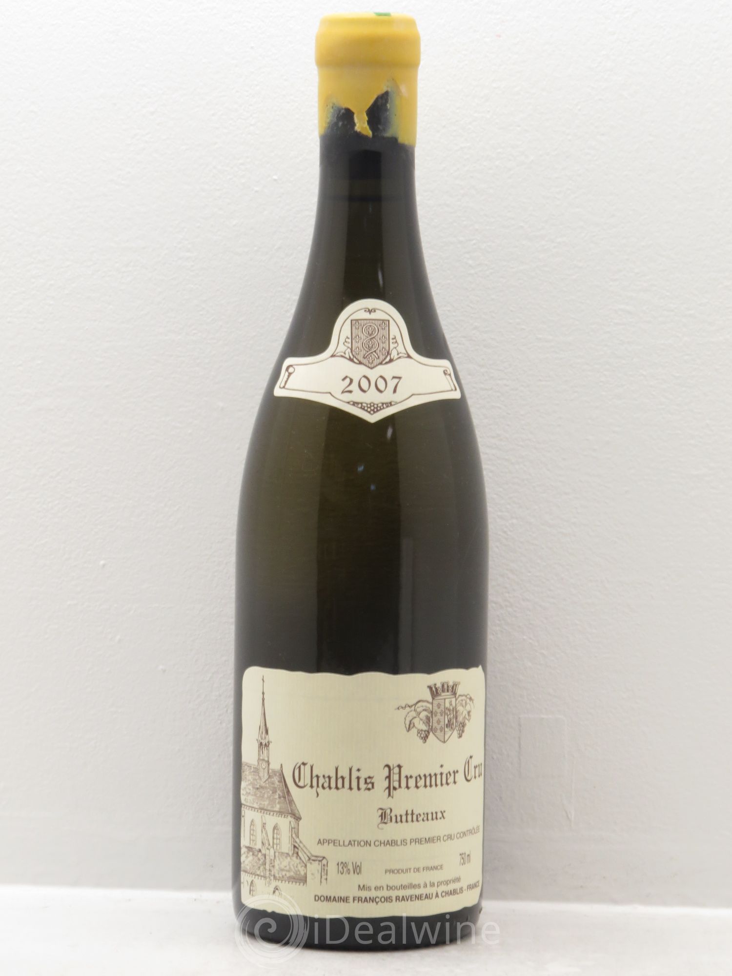 Chablis 1er Cru Butteaux Raveneau (Domaine) 2007 - Lot de 1 bouteille - 0