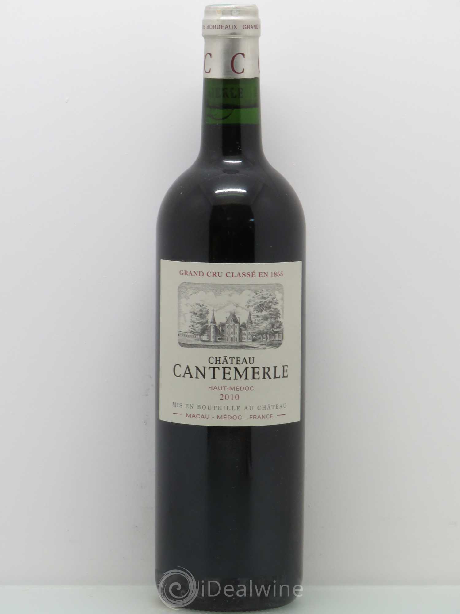 Château Cantemerle 5ème Grand Cru Classé 2010 - Lot de 1 bouteille - 0