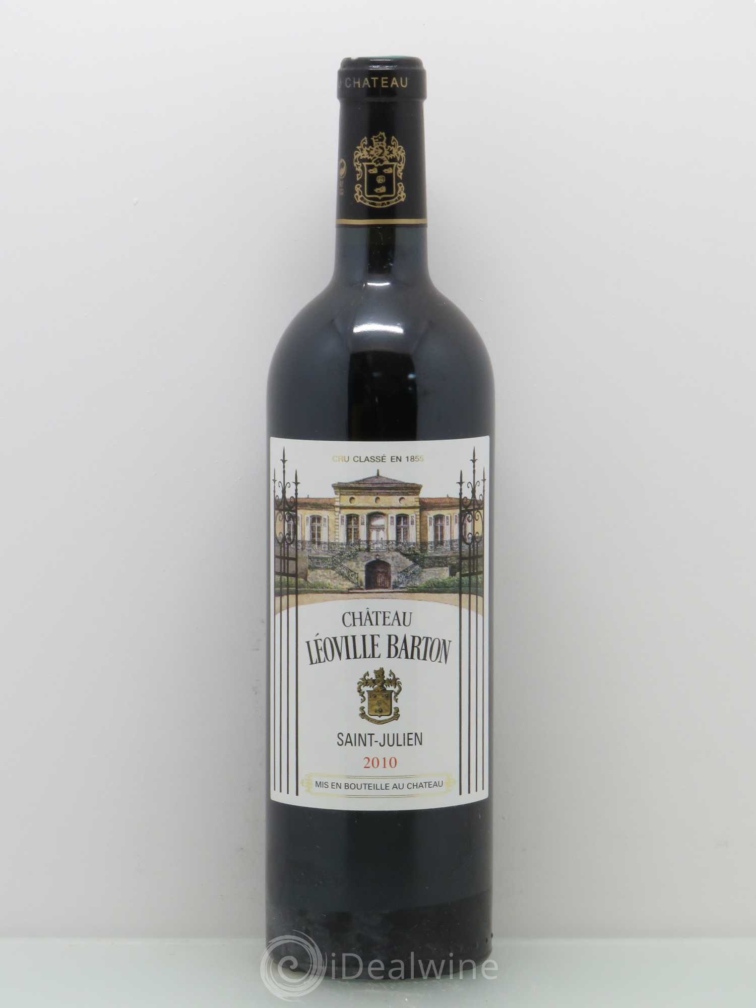 Château Léoville Barton 2ème Grand Cru Classé 2010 - Lot de 1 bouteille - 0