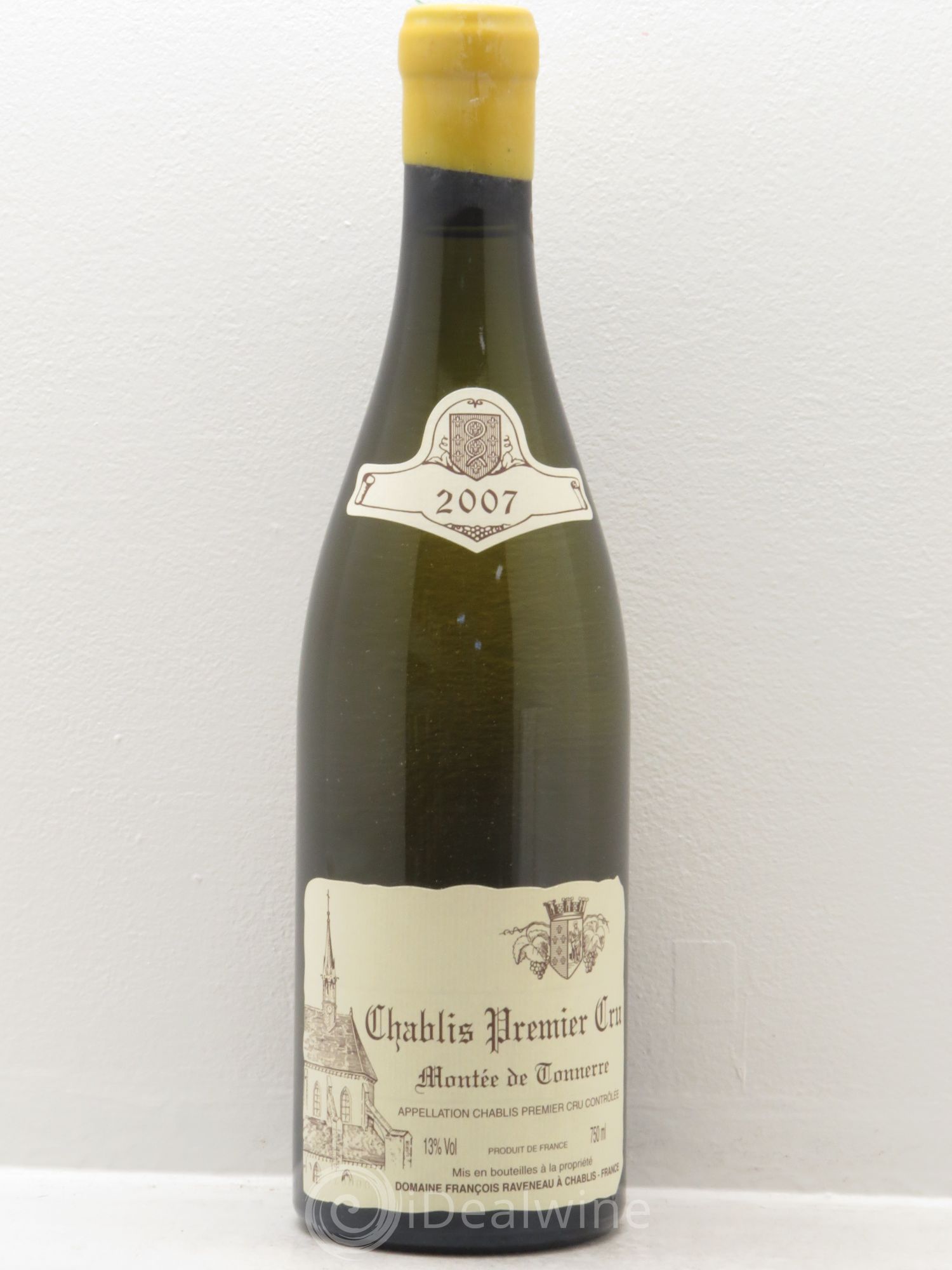Chablis 1er Cru Montée de Tonnerre Raveneau (Domaine) 2007 - Lot de 1 bouteille - 0