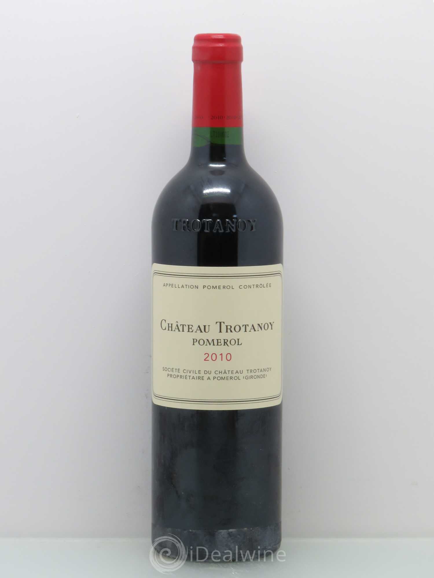 Château Trotanoy 2010 - Lot de 1 bouteille - 0