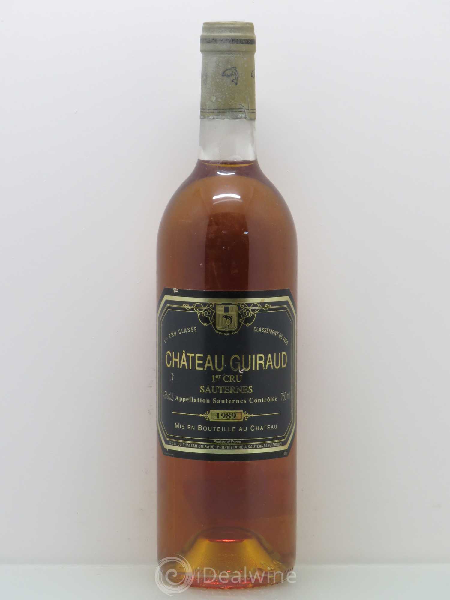Château Guiraud 1er Grand Cru Classé 1989 - Lotto di 1 bottiglia - 0