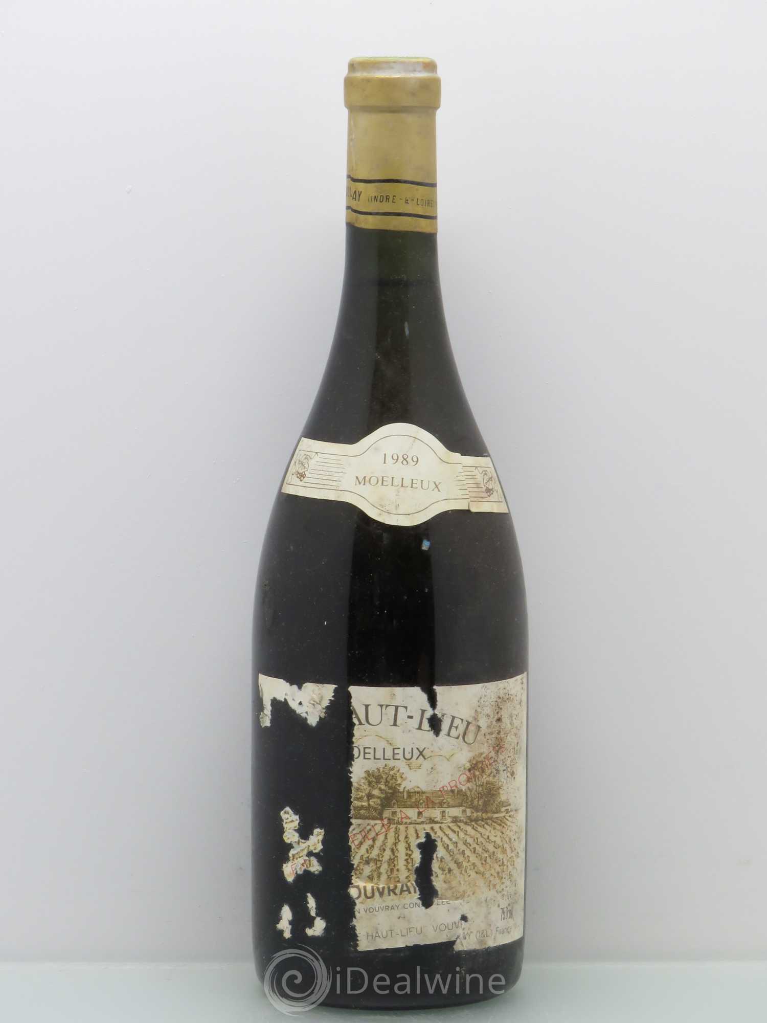 Vouvray Le Haut-Lieu Moelleux Domaine Huet 1989 - Lotto di 1 bottiglia - 0