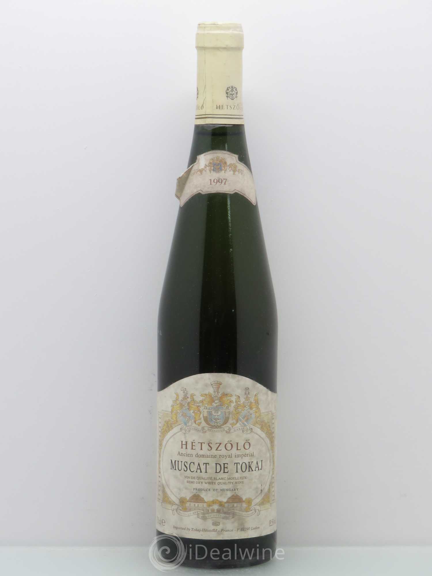 Muscat de Tokaj Moelleux Domaine d'Hétszölö 1997 - Posten von 1 Flasche - 0