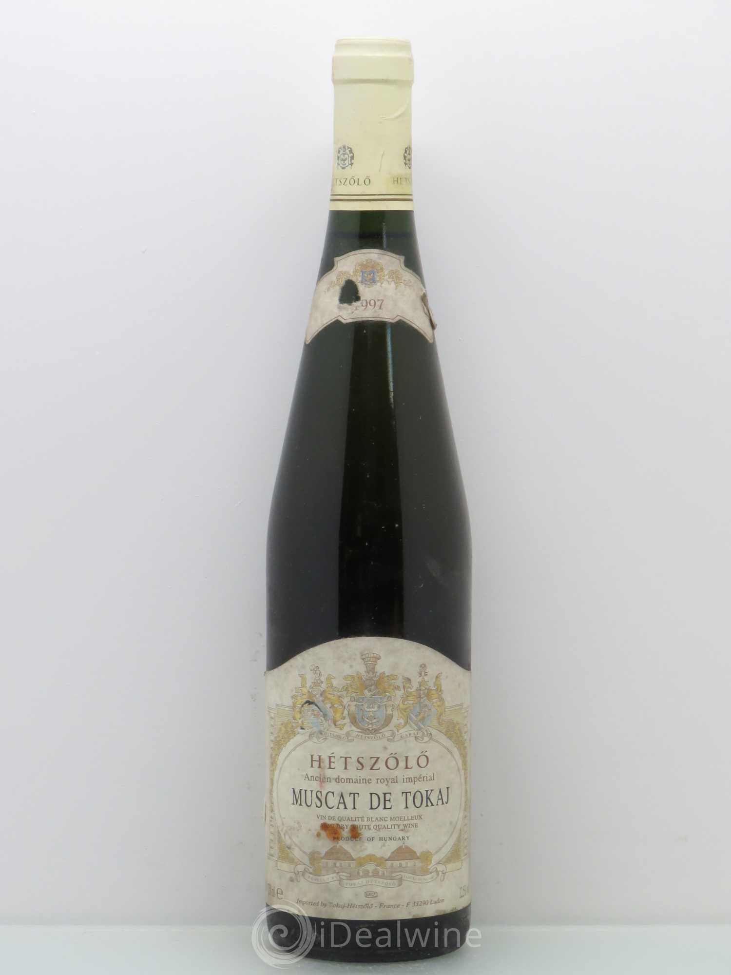 Muscat de Tokaj Moelleux Domaine d'Hétszölö 1997 - Posten von 1 Flasche - 0