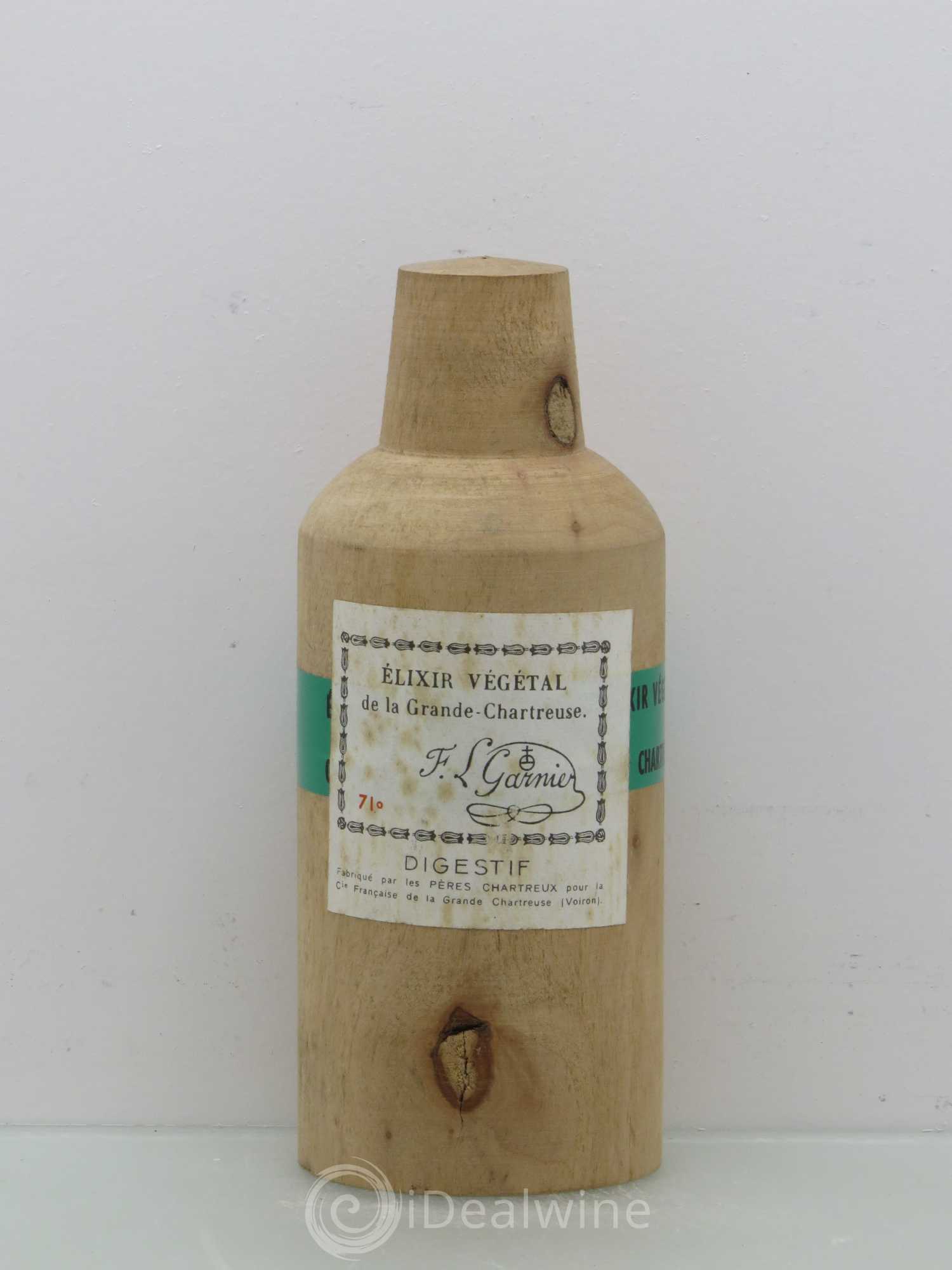 Alcools divers Elixir Végétal Grande Chartreuse Pères Chartreux - Posten von 1 Flacon - 0