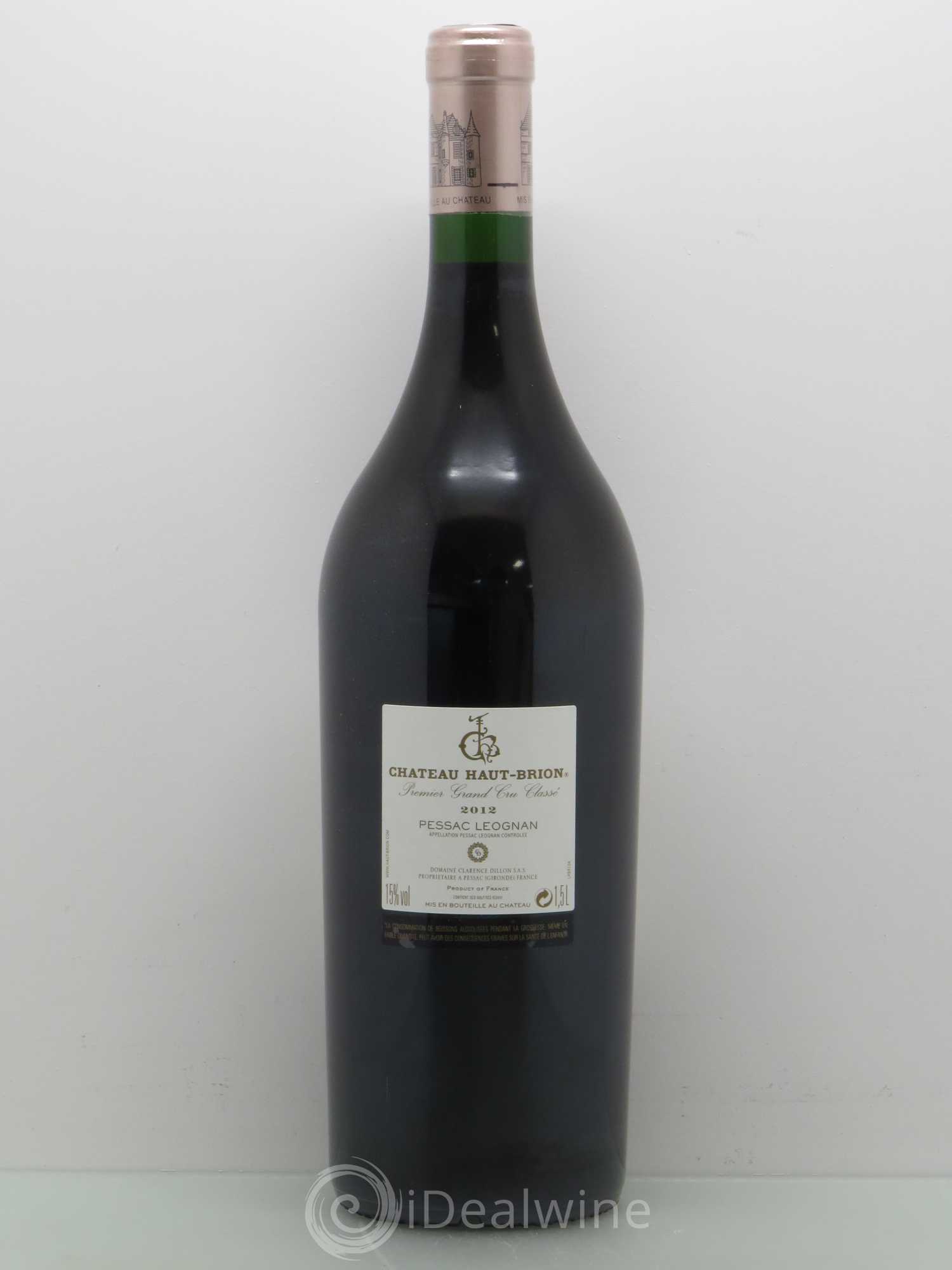 Château Haut Brion 1er Grand Cru Classé 2012 - Lot de 1 magnum - 1