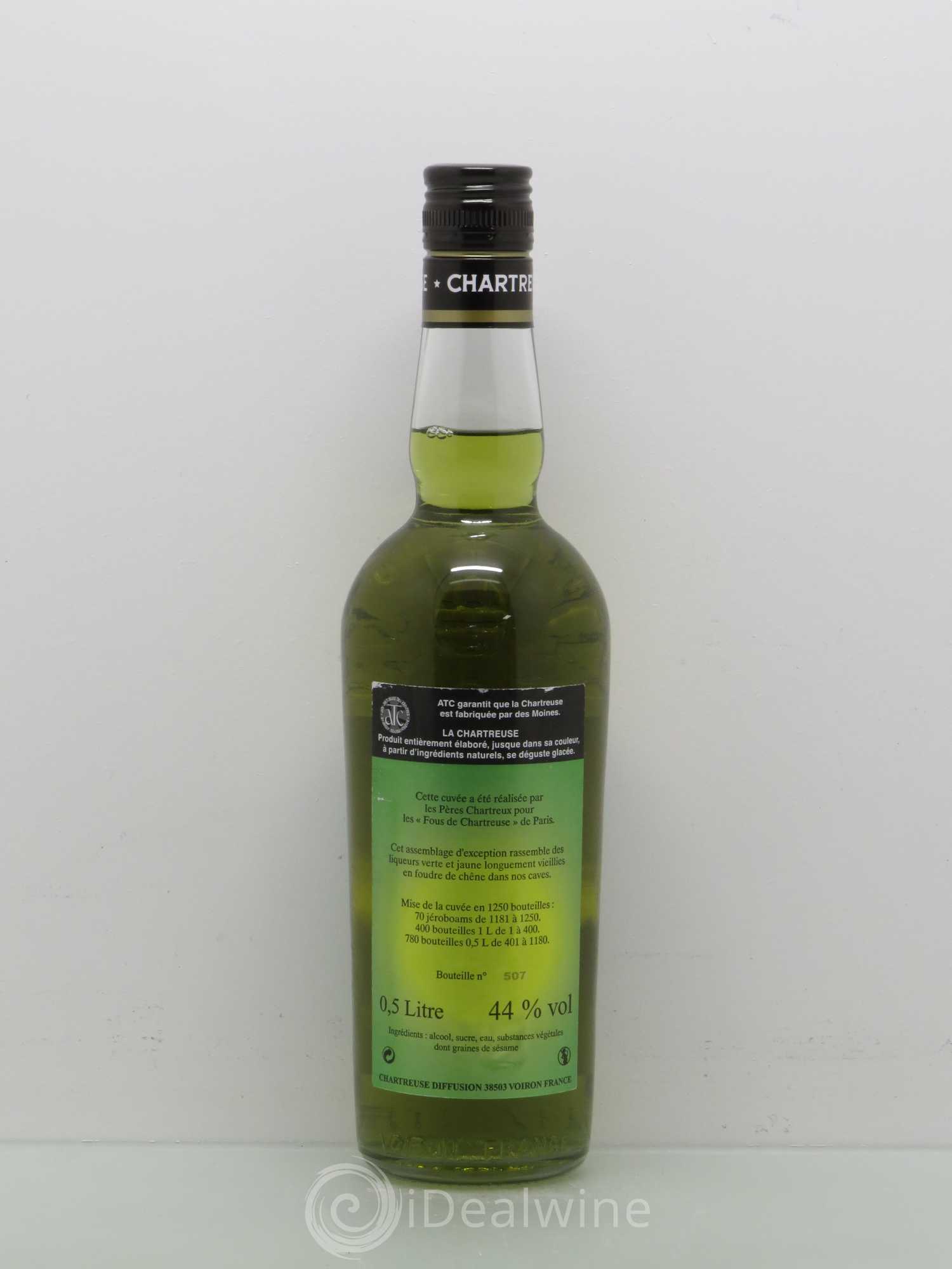 Alcools divers Chartreuse Voiron Club Des Fous De Chartreuse 2013 - Posten von 1 Flasche - 1