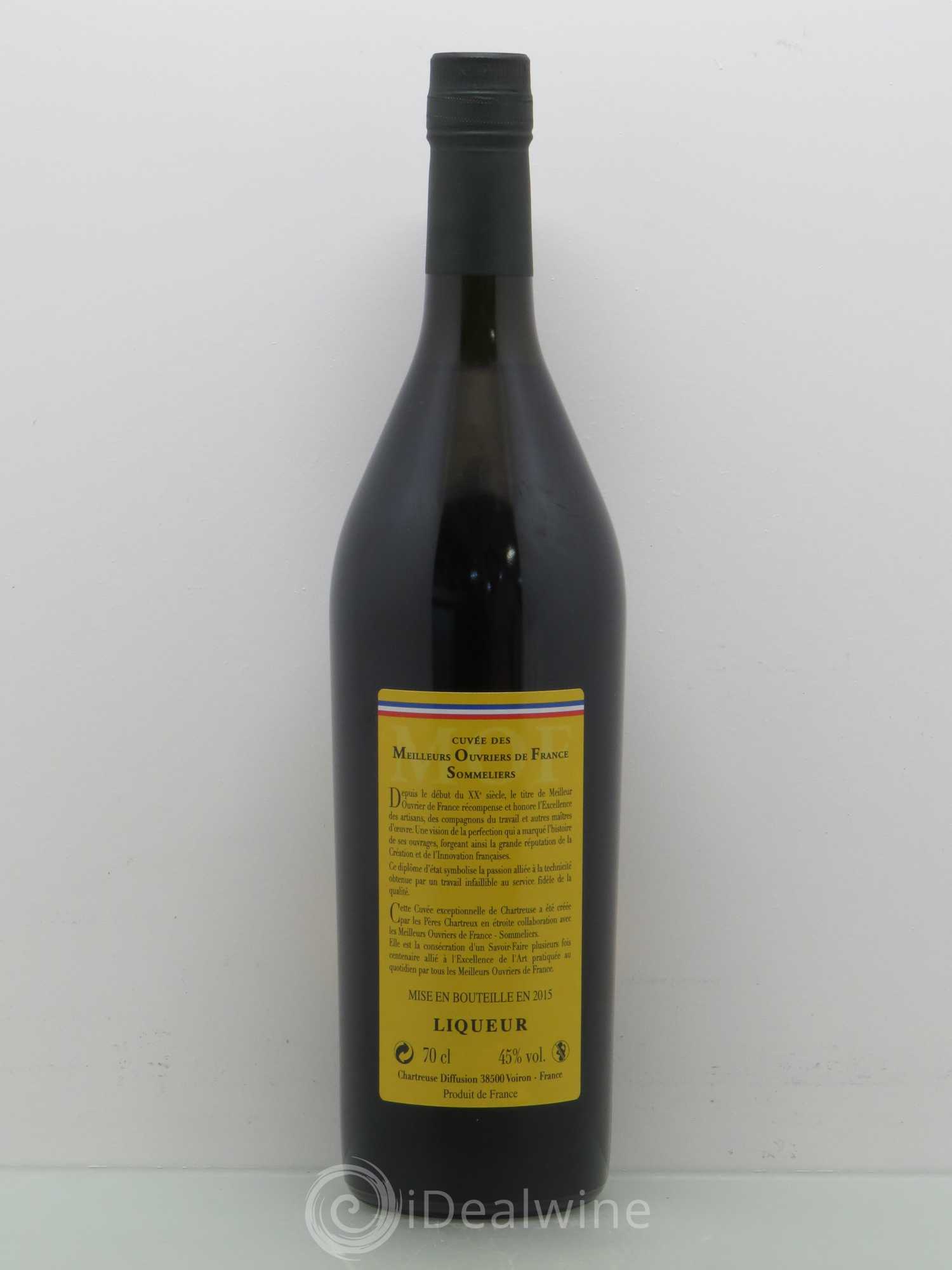 Alcools divers Chartreuse Jaune MOF Sommeliers 2015 - Posten von 1 Flasche - 1