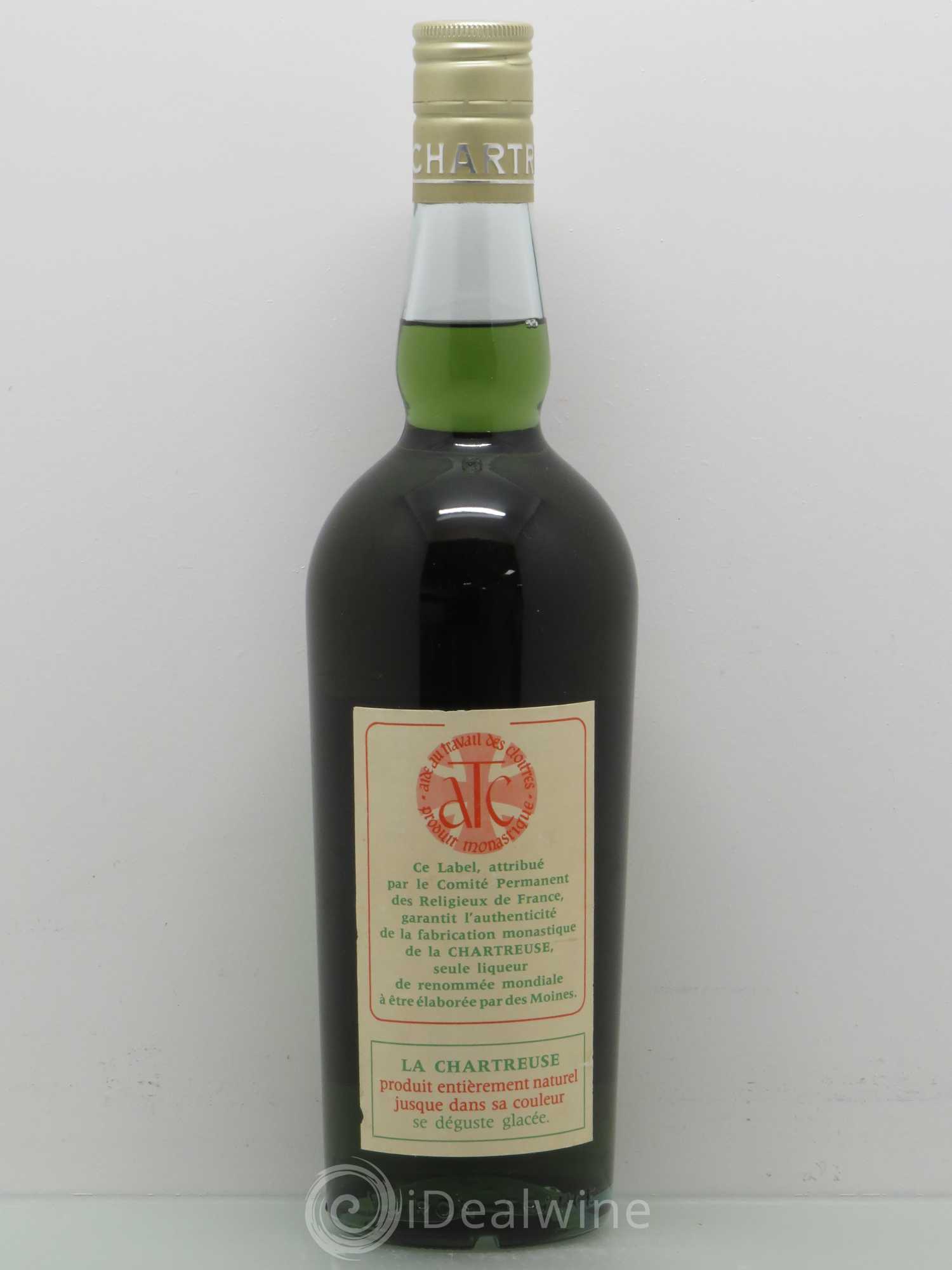 Chartreuse Pères Chartreux Verte Voiron - Posten von 1 Flasche - 1