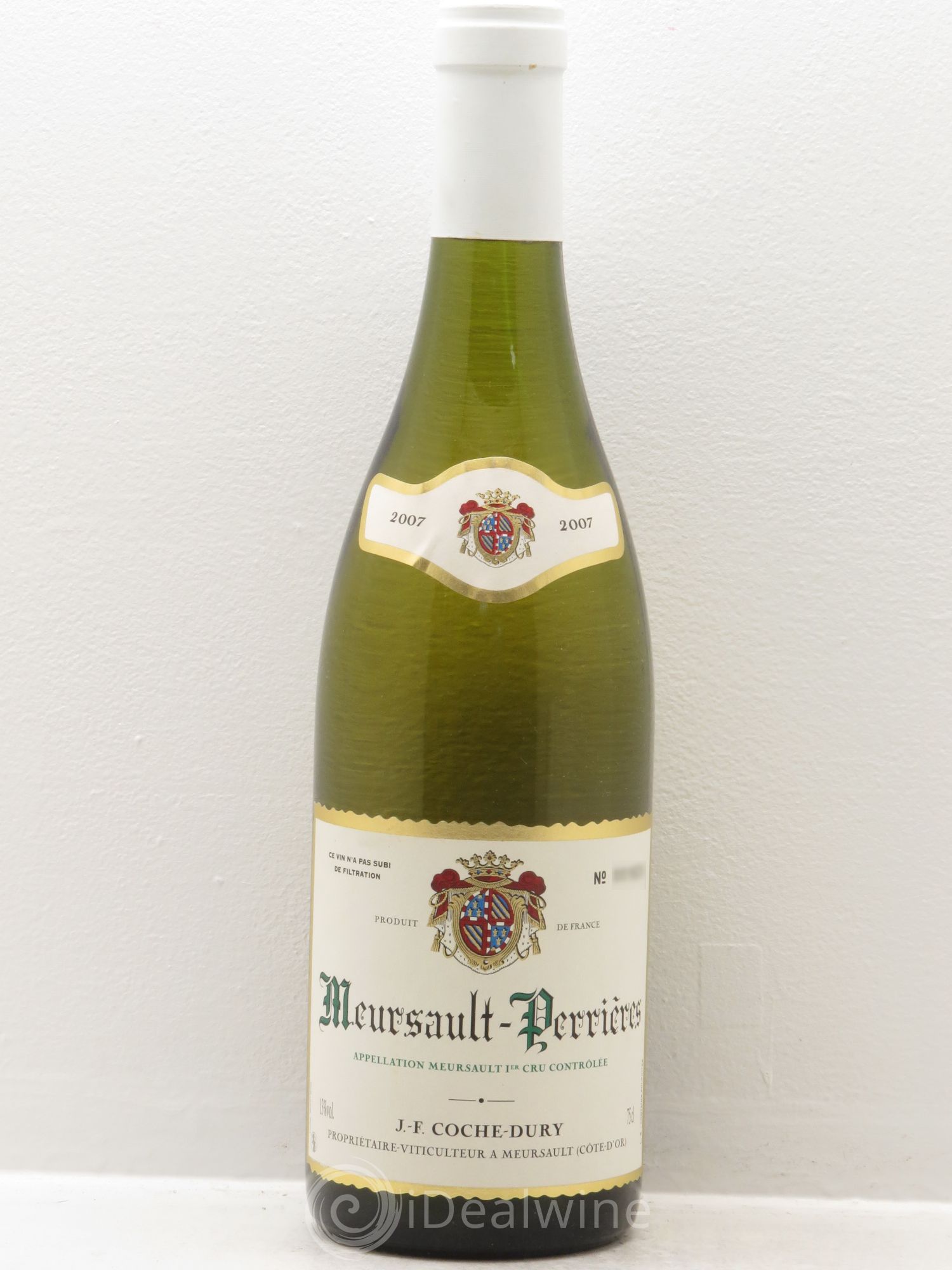 Meursault 1er Cru Perrières Coche Dury (Domaine) 2007 - Lot de 1 bouteille - 0