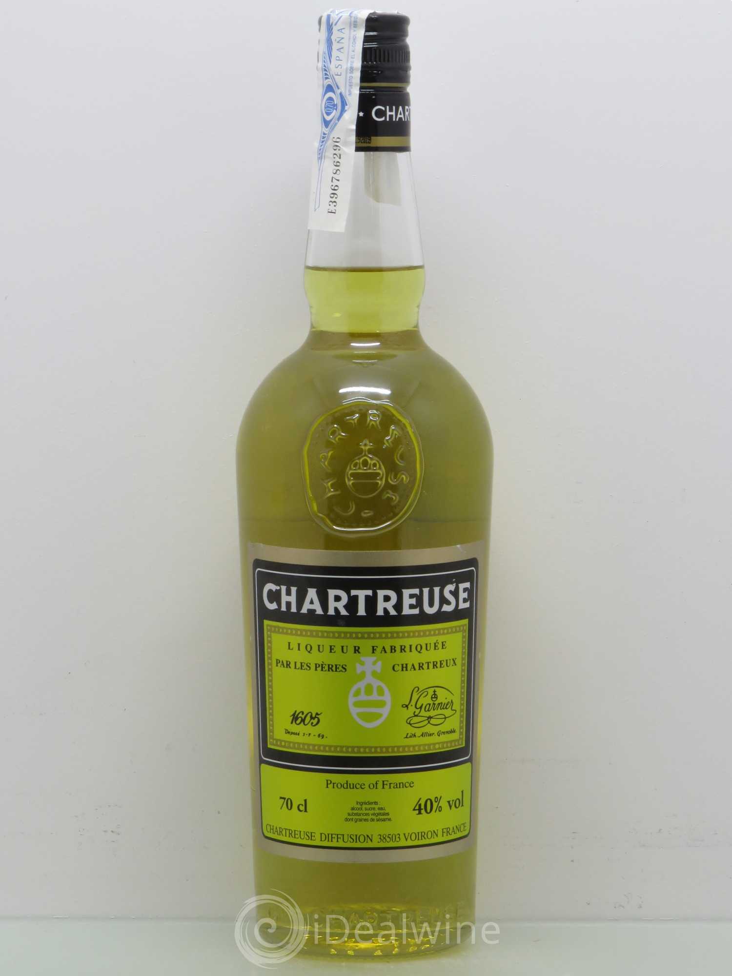 Chartreuse Pères Chartreux Jaune Voiron - Posten von 1 Flasche - 0