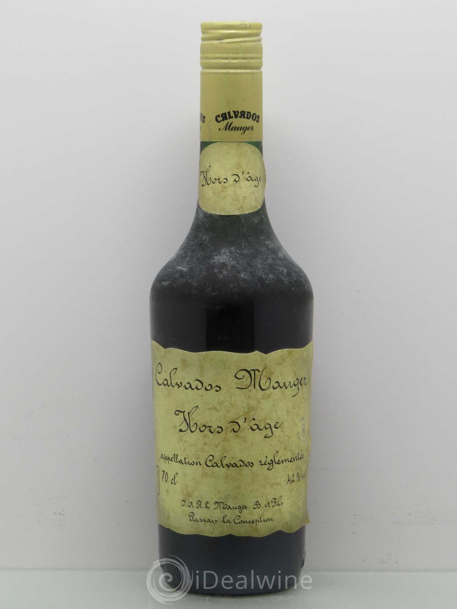 Calvados Hors d'Age Mauger - Posten von 1 Flasche - 0