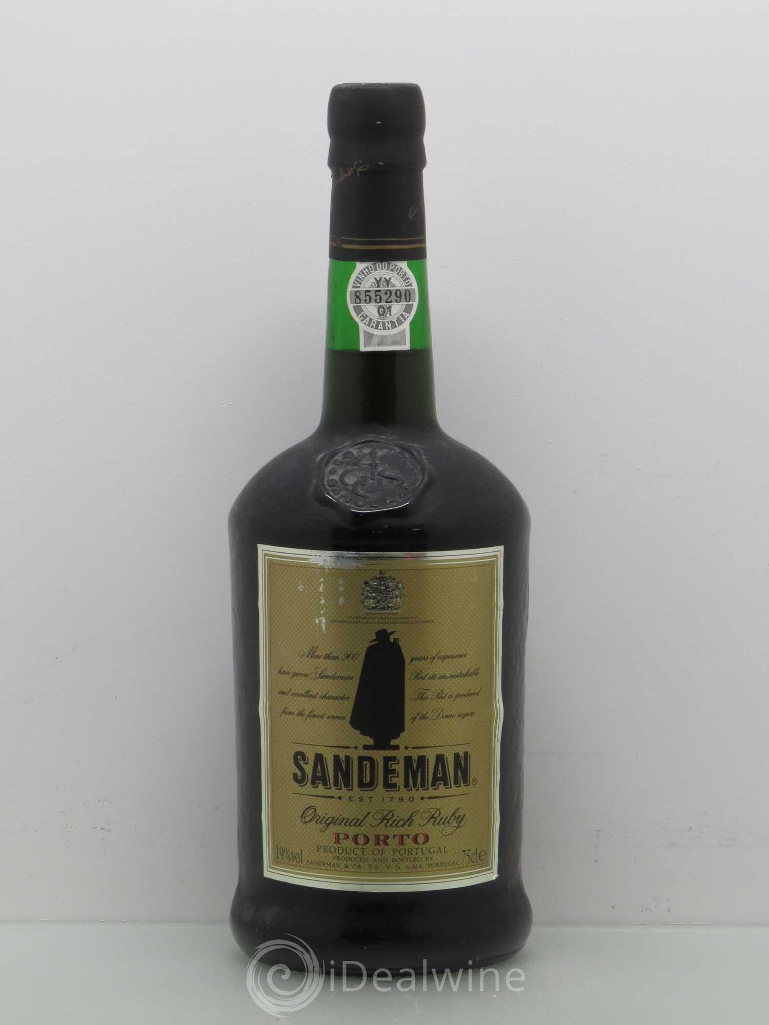 Porto Original Rich Ruby Sandeman - Lot of 1 bottle - 0
