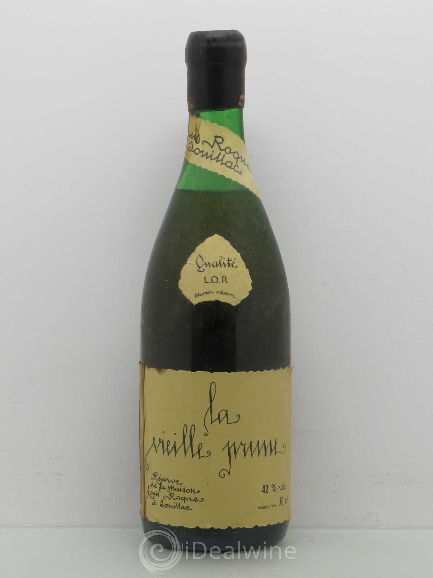 Divers Vieille prune Qualité LOR Louis Roques 42° - Posten von 1 Flasche - 0