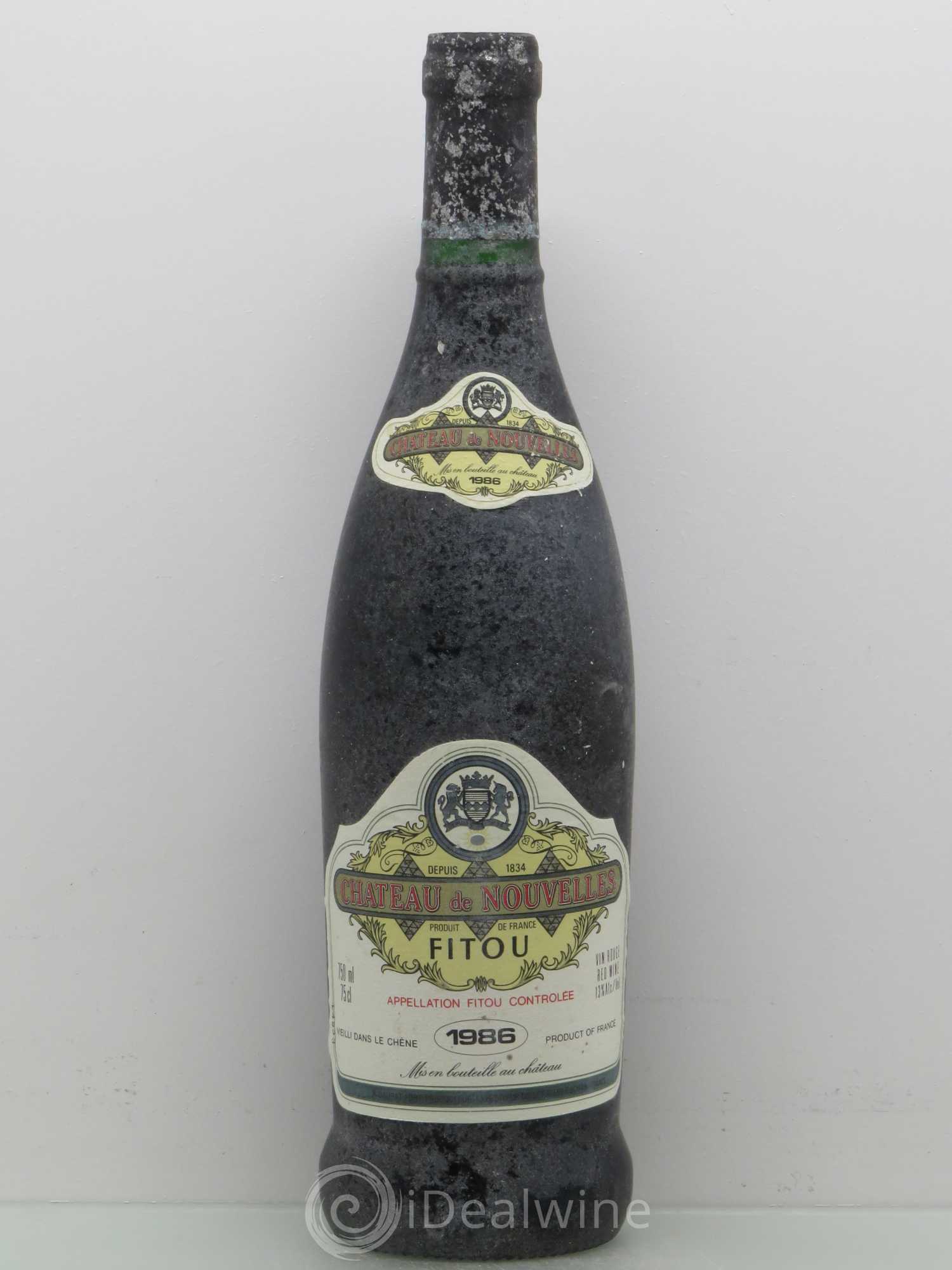 Languedoc Fitou Château de Nouvelles 1986 - Posten von 1 Flasche - 0