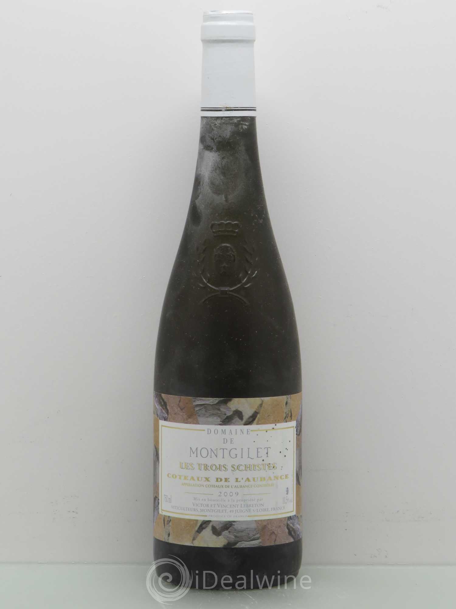 Coteaux de l'Aubance Montgilet (Domaine de) Les Trois Schistes 2009 - Lotto di 1 bottiglia - 0