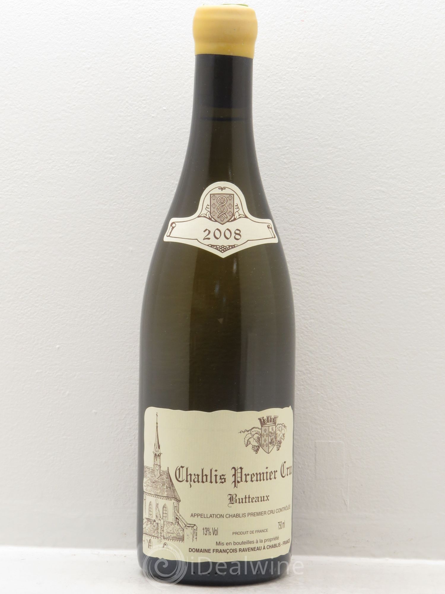 Chablis 1er Cru Butteaux Raveneau (Domaine) 2008 - Lot de 1 bouteille - 0