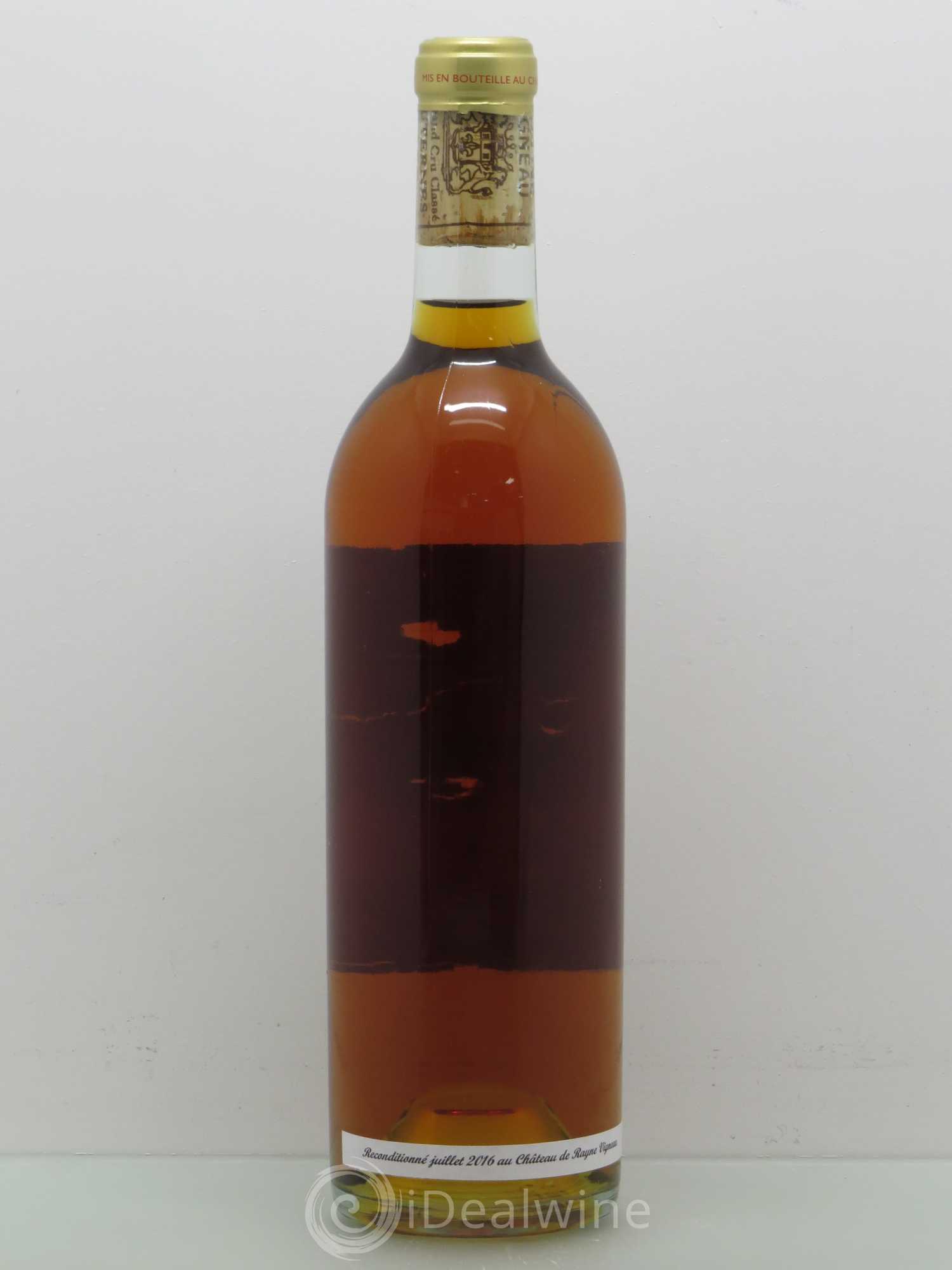 Château de Rayne Vigneau 1er Grand Cru Classé 1953 - Lotto di 1 bottiglia - 1
