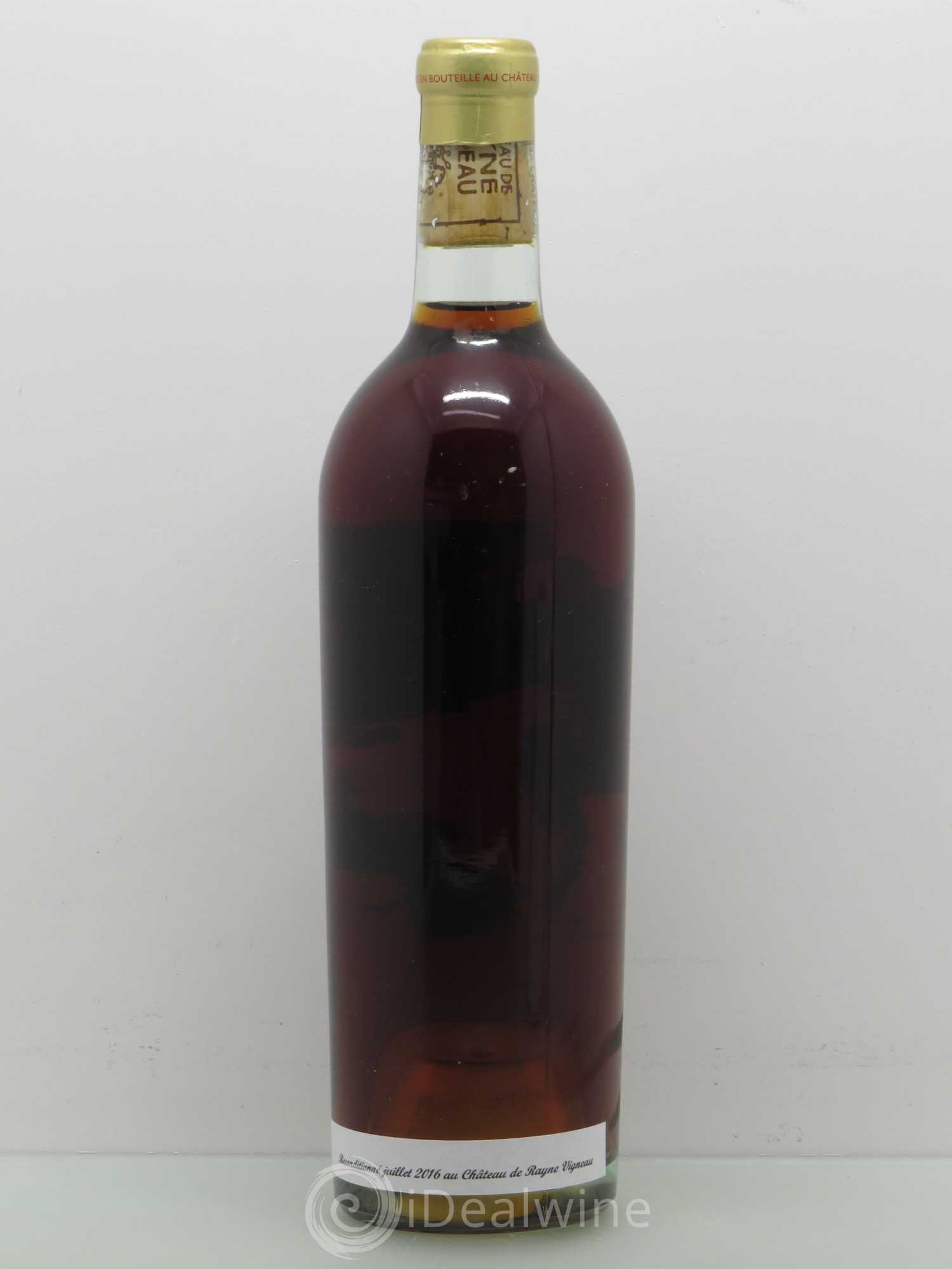 Château de Rayne Vigneau 1er Grand Cru Classé 1928 - Lotto di 1 bottiglia - 1