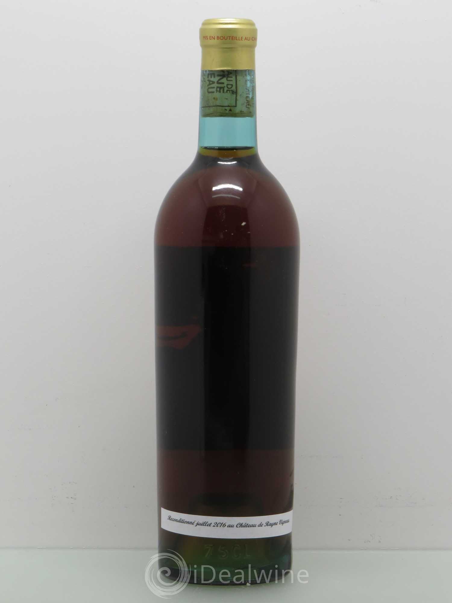 Château de Rayne Vigneau 1er Grand Cru Classé Creme de Tête 1939 - Lotto di 1 bottiglia - 1