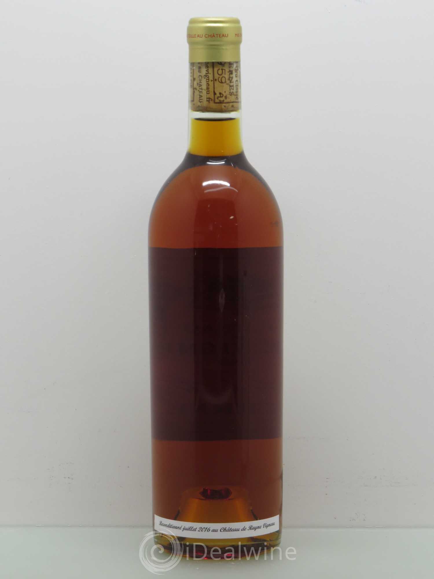 Château de Rayne Vigneau 1er Grand Cru Classé 1959 - Lotto di 1 bottiglia - 1