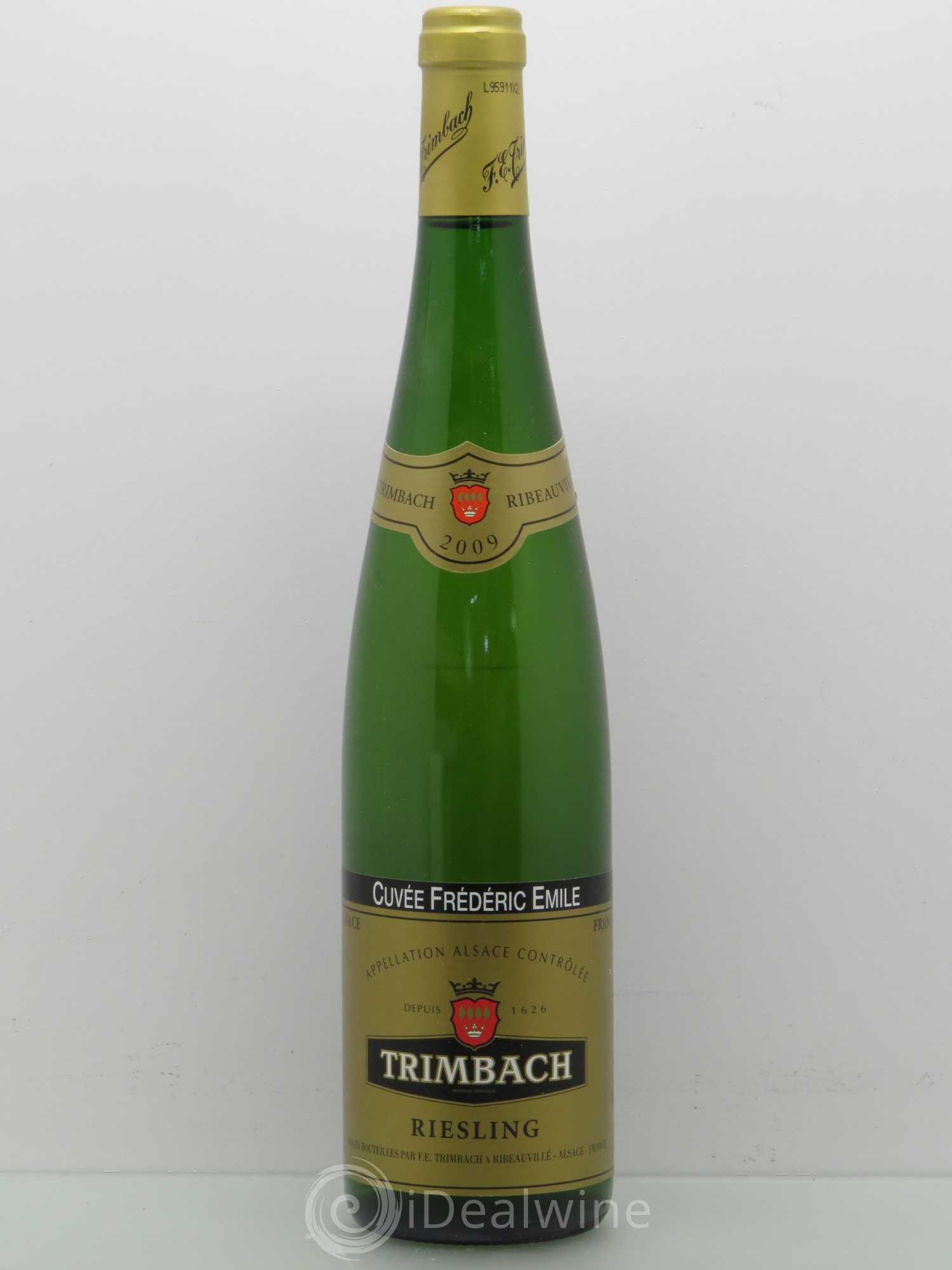 Alsace Riesling Cuvée Frédéric Emile Trimbach (Domaine) 2009 - Lot de 1 bouteille - 0