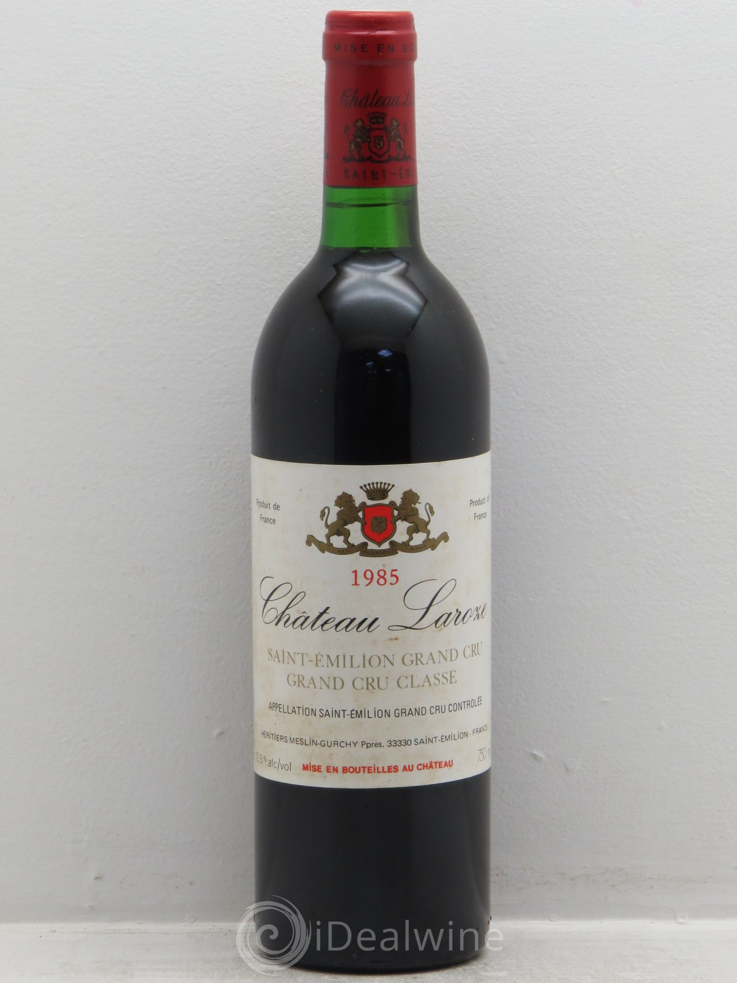 Château Laroze Grand Cru Classé 1985 - Lot de 1 bouteille - 0