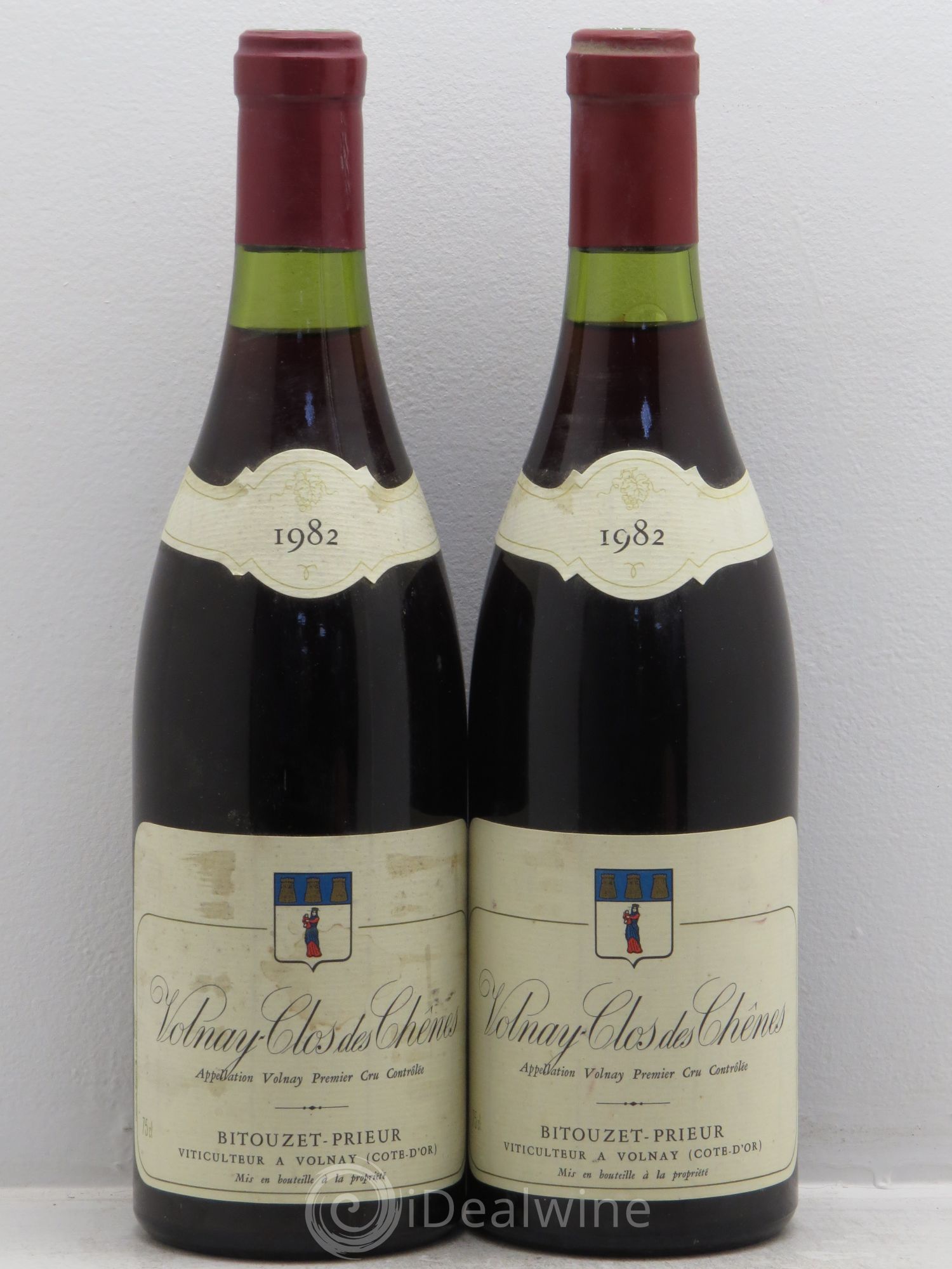 Volnay 1er Cru 1982 - Lot de 2 bouteilles - 0