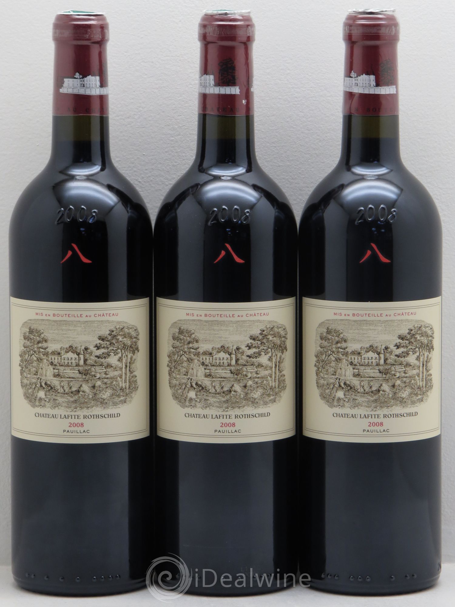 Château Lafite Rothschild 1er Grand Cru Classé 2008 - Lot de 6 bouteilles - 2
