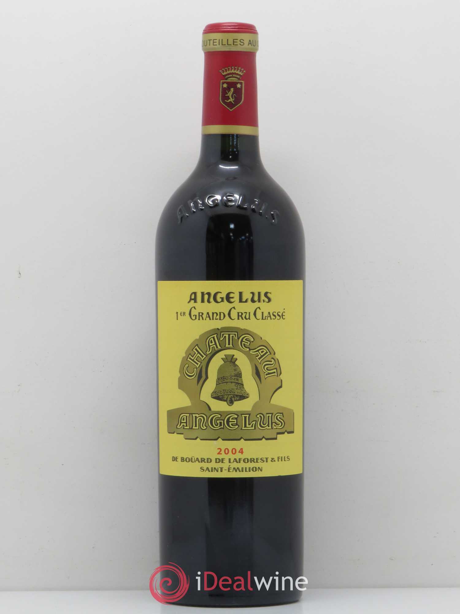 Château Angélus 1er Grand Cru Classé A 2004 - Lot de 1 bouteille - 0