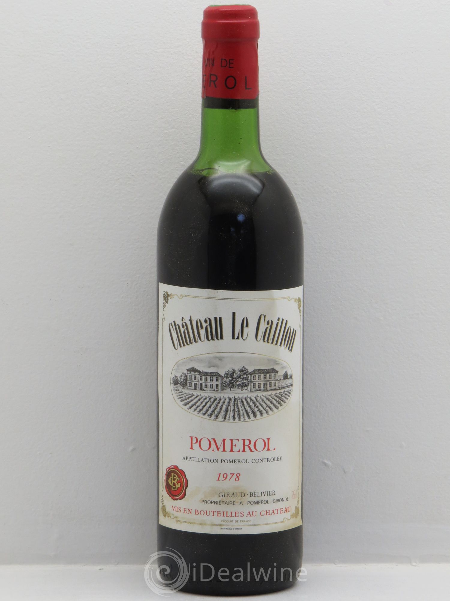Château le Caillou 1978 - Lot de 6 bouteilles - 0