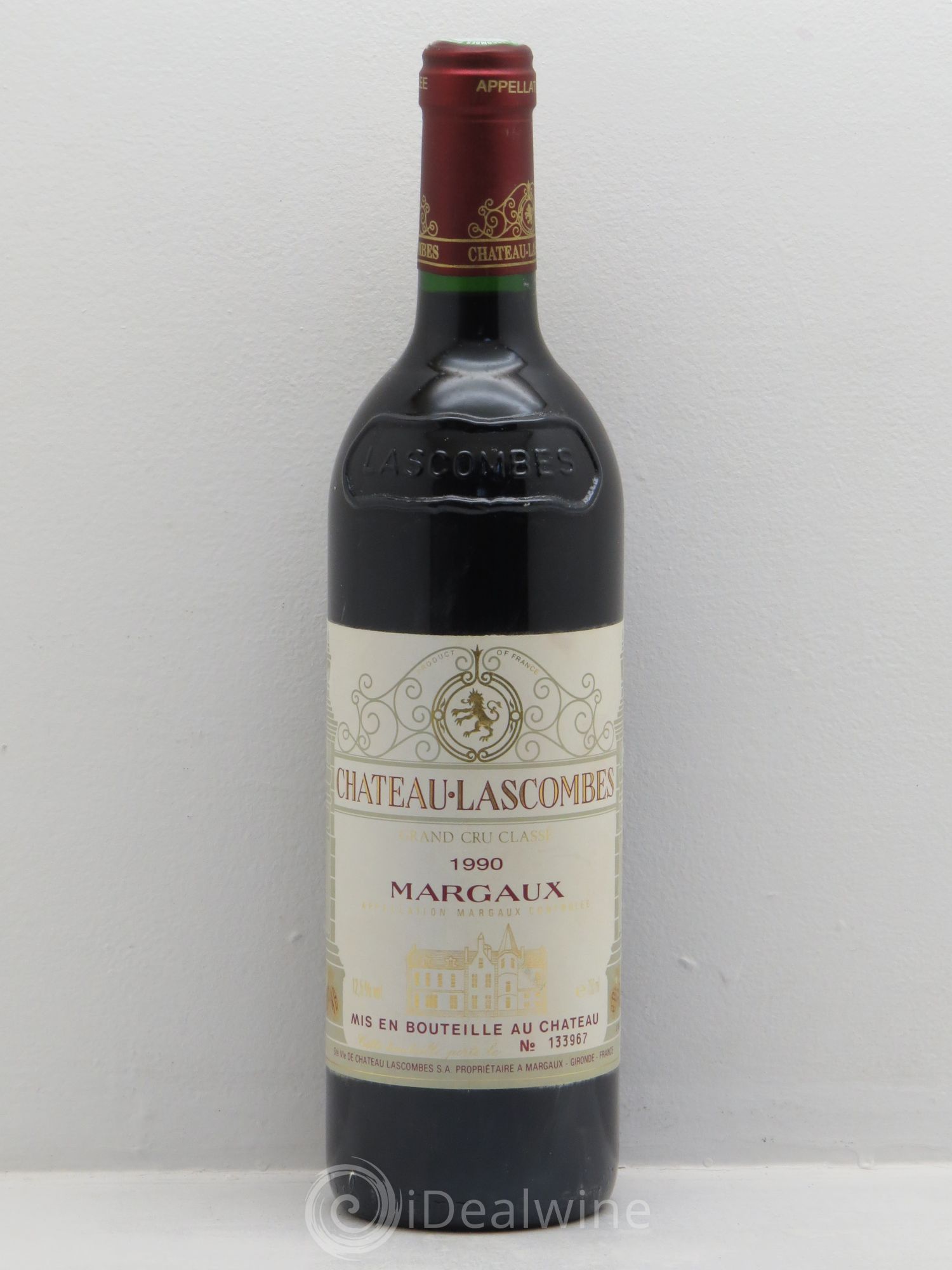 Château Lascombes 2ème Grand Cru Classé 1990 - Lot de 1 bouteille - 0
