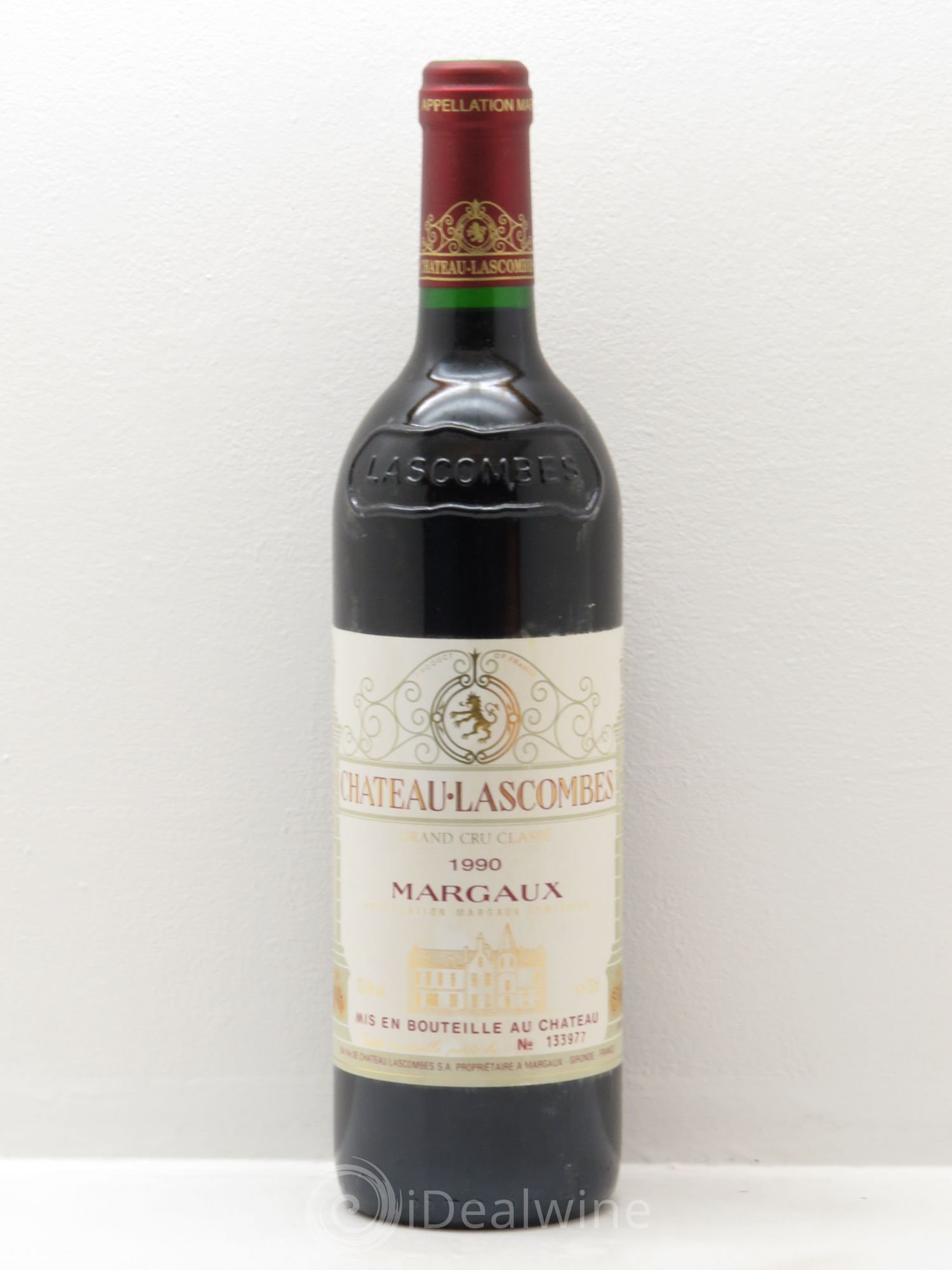 Château Lascombes 2ème Grand Cru Classé 1990 - Lot de 1 bouteille - 0