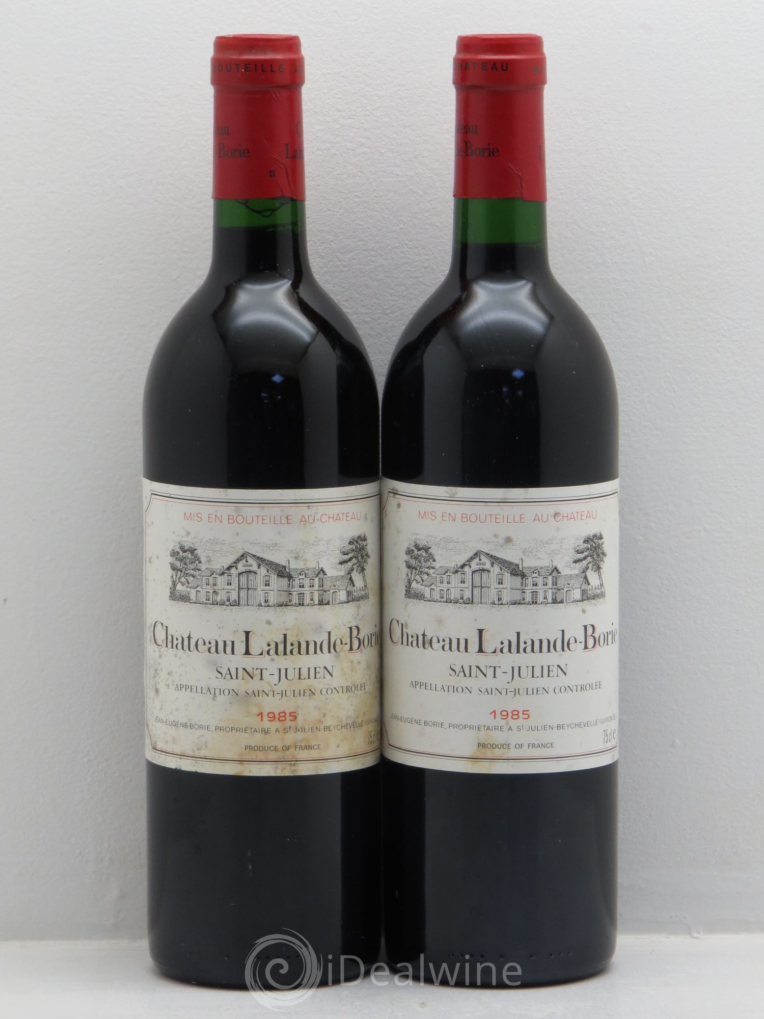 Château Lalande Borie 1985 - Lot de 2 bouteilles - 0