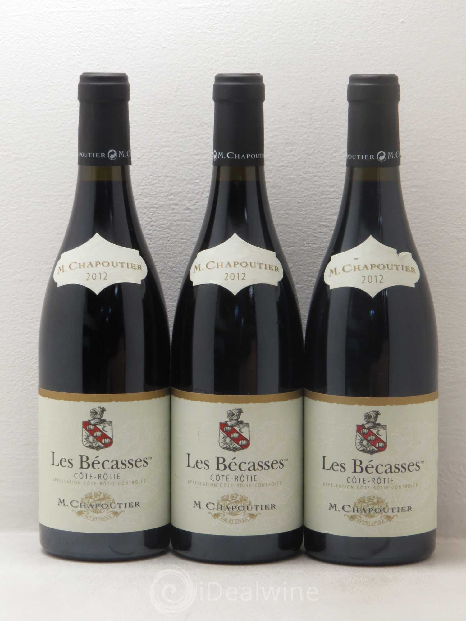 Côte-Rôtie Les Bécasses Chapoutier 2012 - Lot de 6 bouteilles - 2