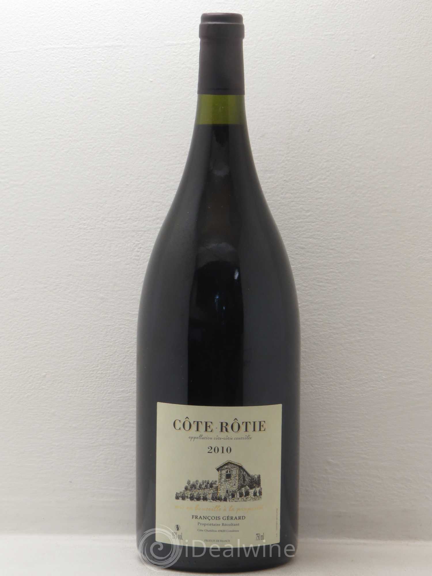 Côte-Rôtie Francois Gerard 2010 - Posten von 1 Magnum - 0
