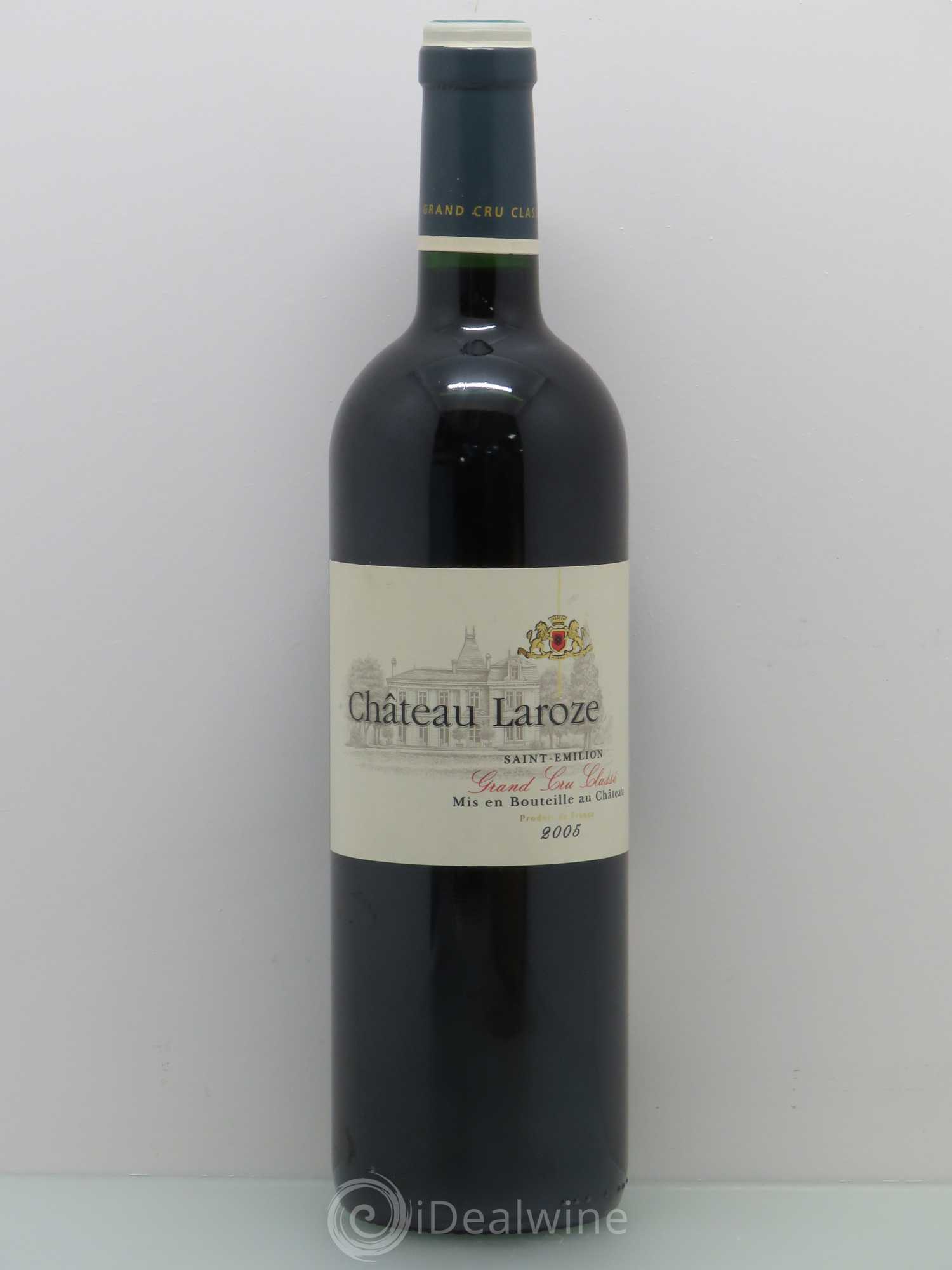 Château Laroze Grand Cru Classé 2005 - Lot de 1 bouteille - 0