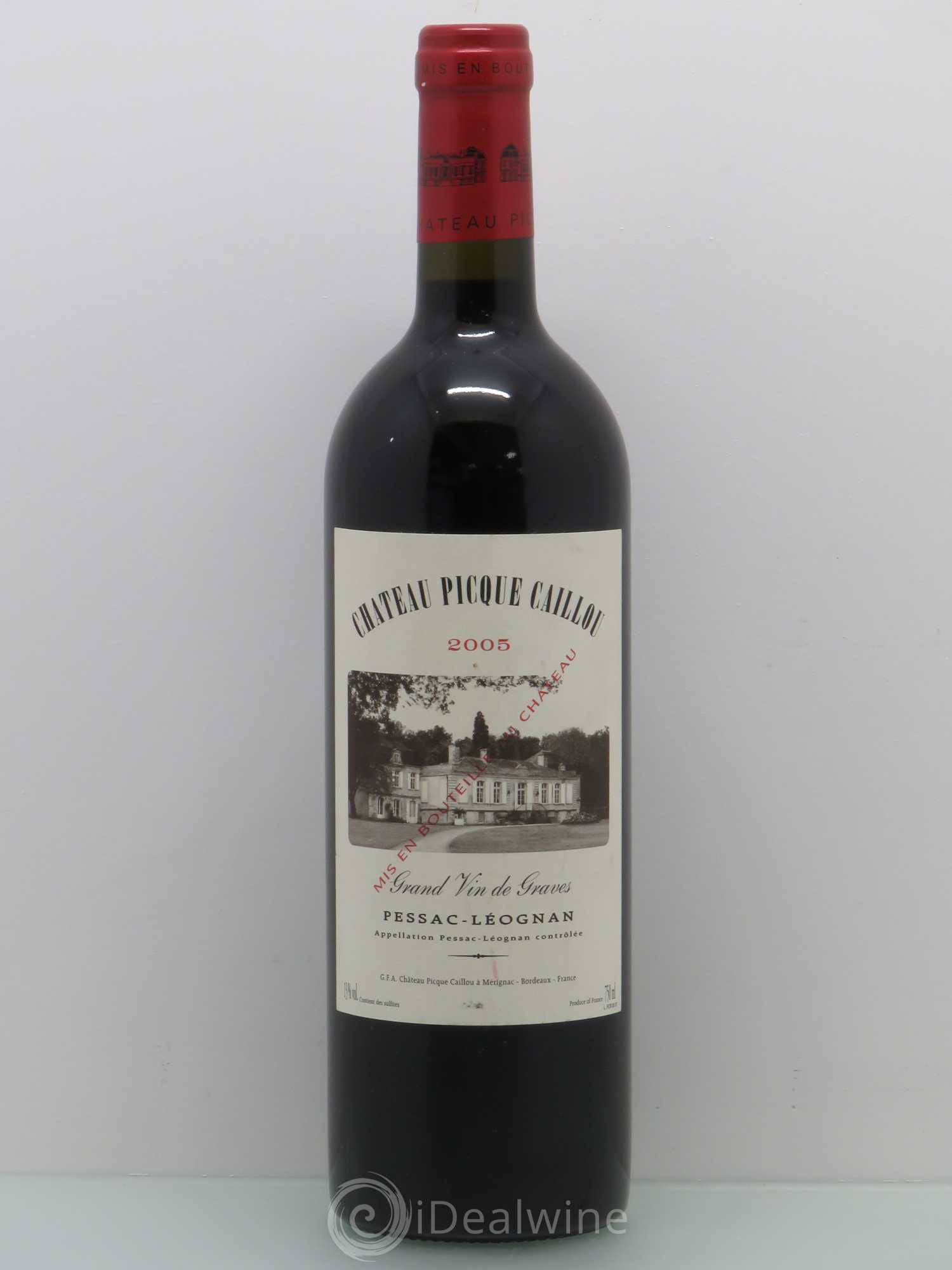 Château Picque Caillou 2005 - Lot de 1 bouteille - 0