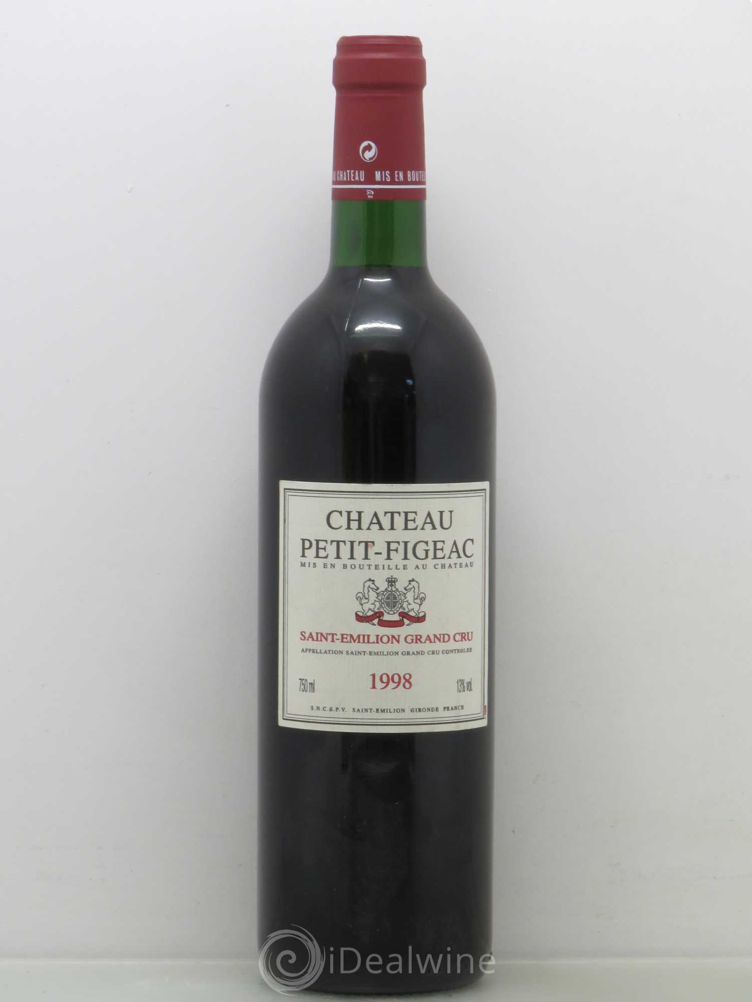 Petit Figeac 1998 - Lot de 1 bouteille - 0