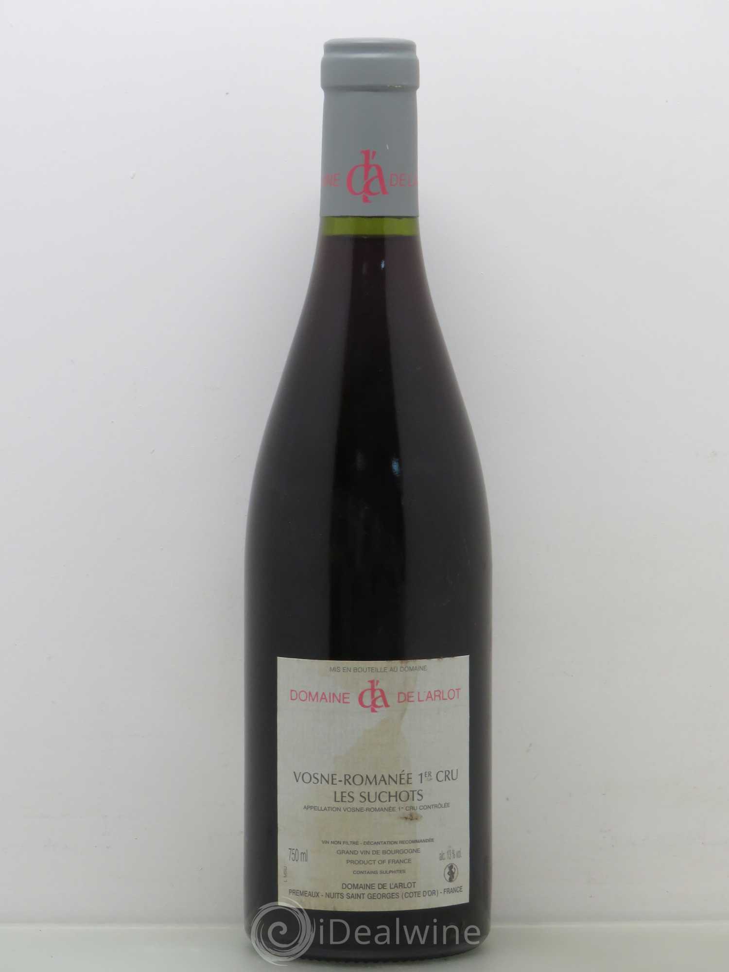 Vosne-Romanée 1er Cru Les Suchots Domaine de l'Arlot 2006 - Lot de 1 bouteille - 1