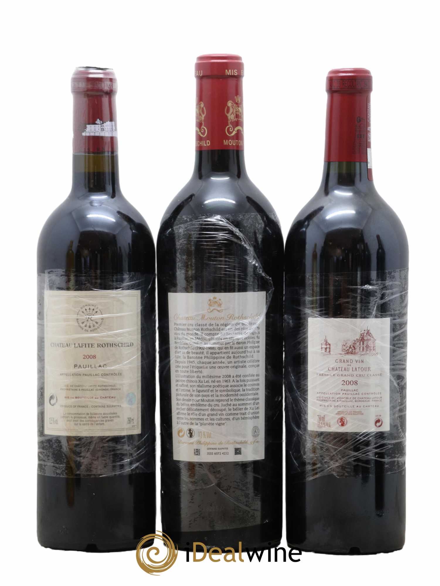 Caisse Collection Duclot 2008 2008 - Posten von 9 Flaschen - 2