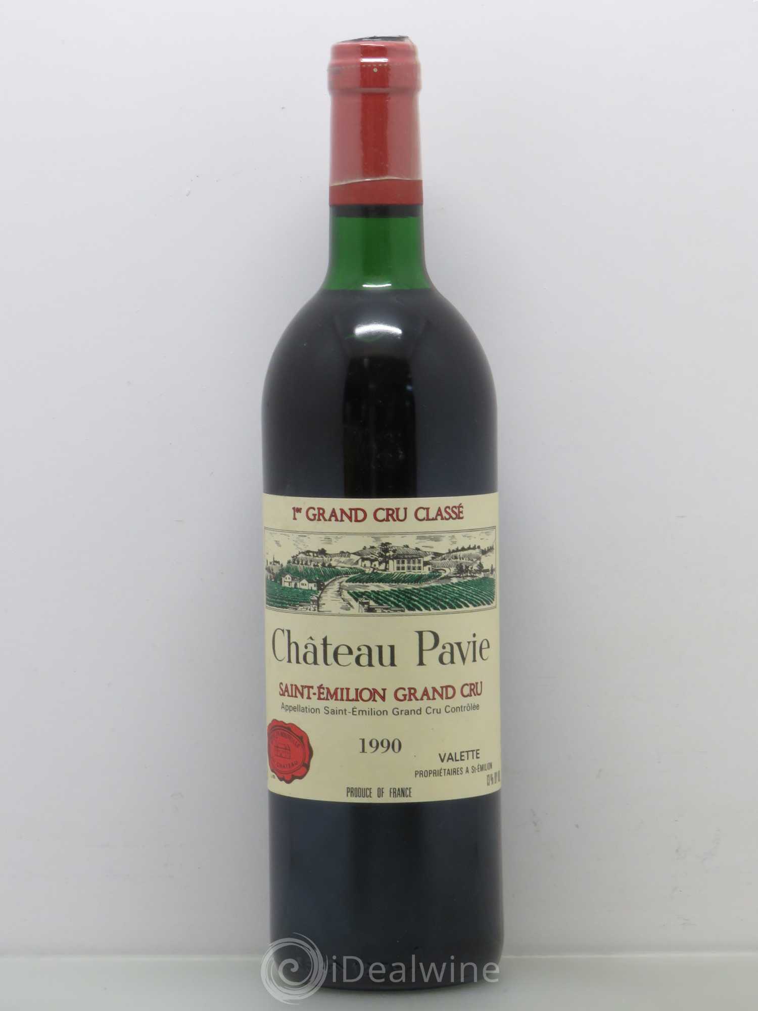 Château Pavie 1er Grand Cru Classé A 1990 - Lot de 1 bouteille - 0
