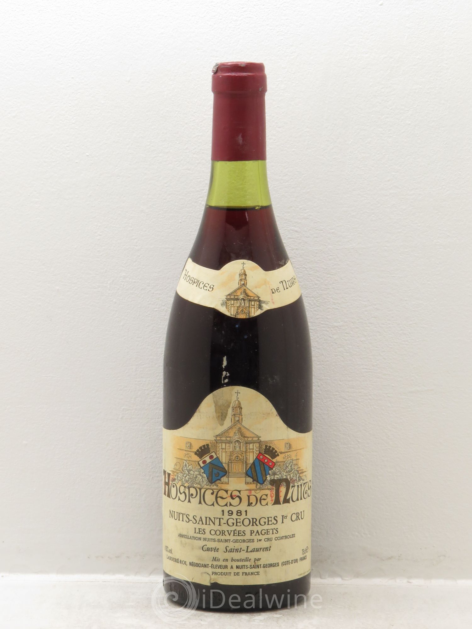 Nuits-Saint-Georges 1er Cru Cuvée Saint Laurent les corvées pagets 1981 - Posten von 1 Flasche - 0