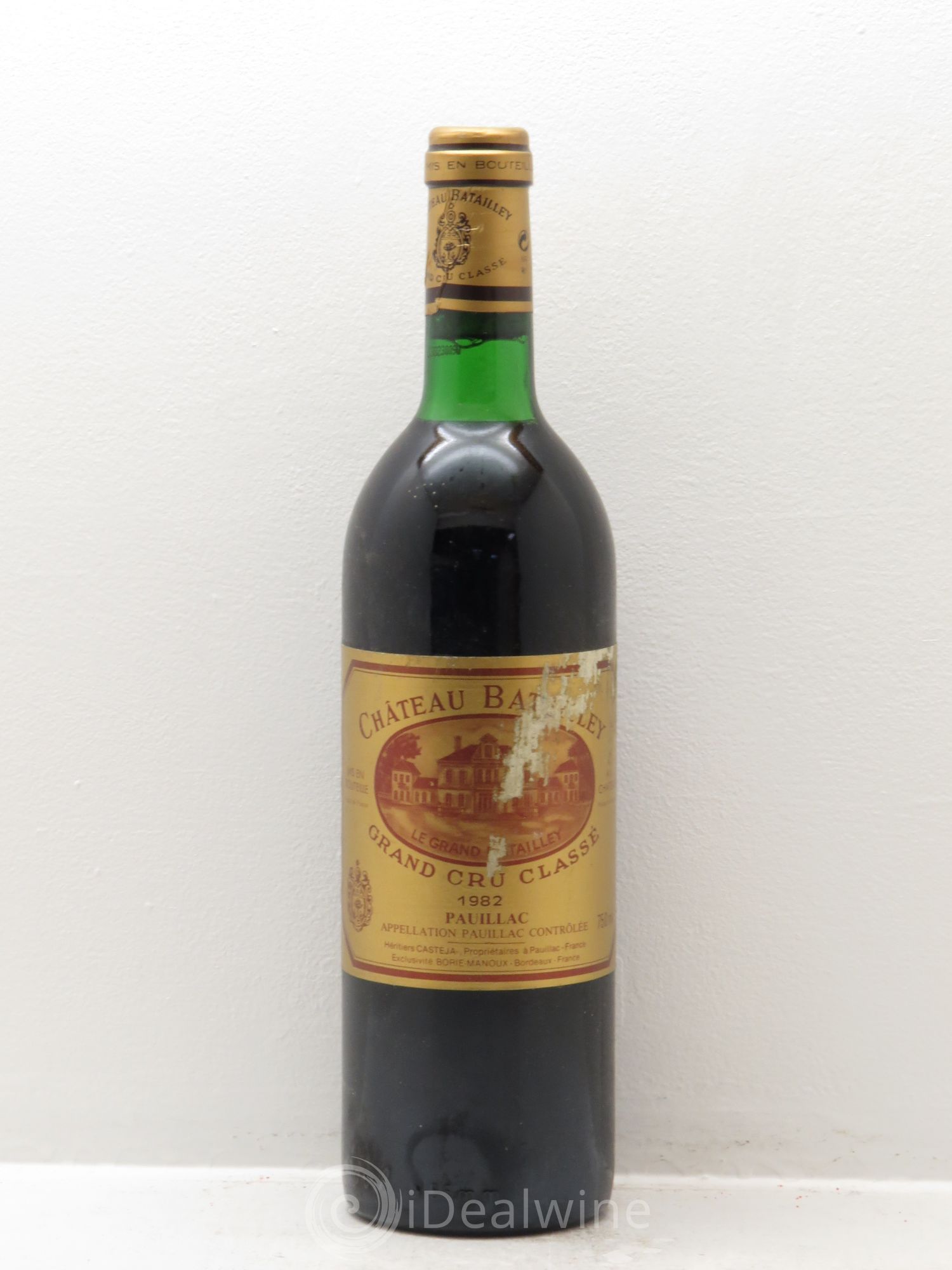Château Batailley 5ème Grand Cru Classé 1982 - Lot de 12 bouteilles - 0
