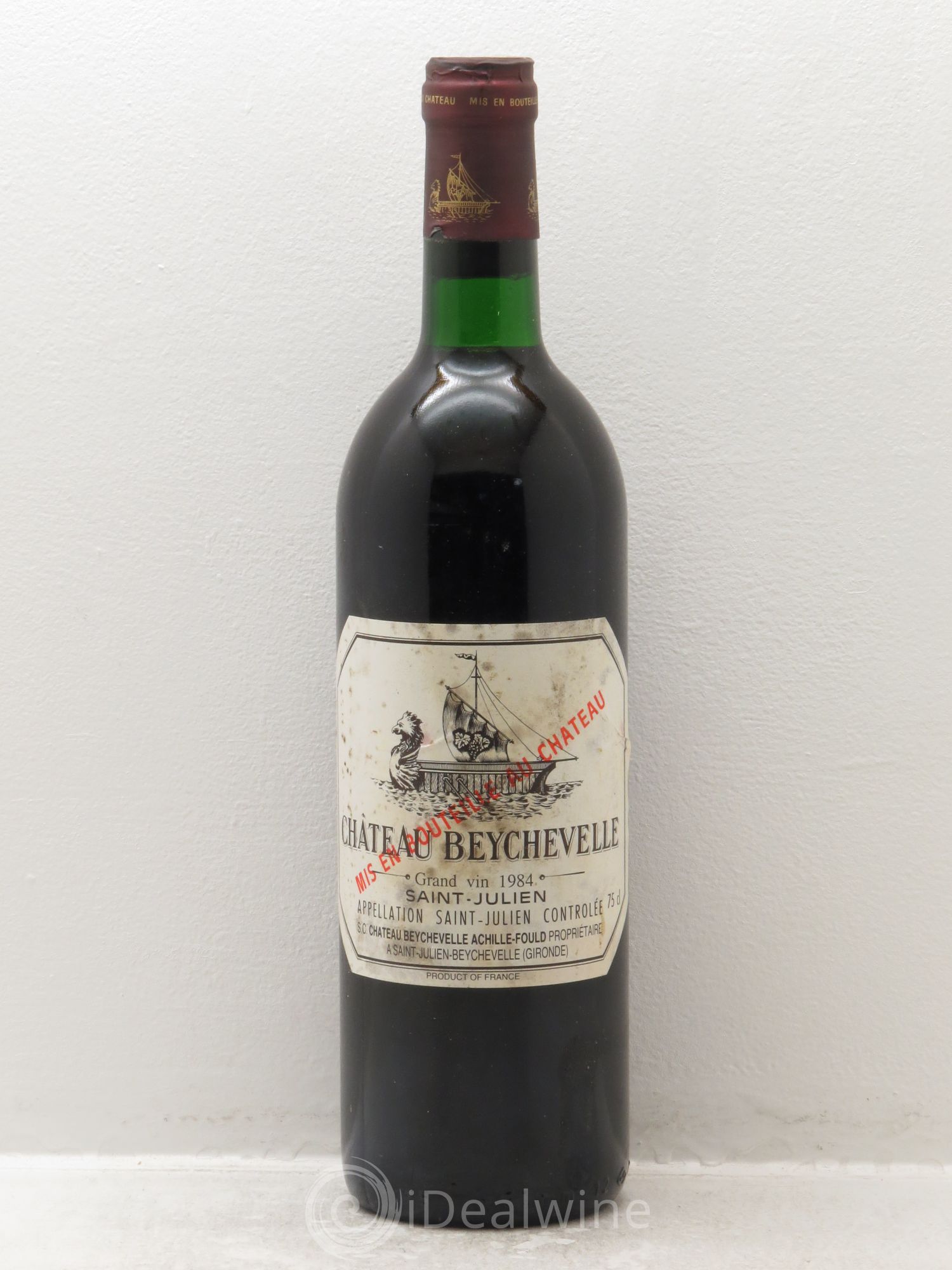 Château Beychevelle 4ème Grand Cru Classé 1984 - Lot de 12 bouteilles - 0