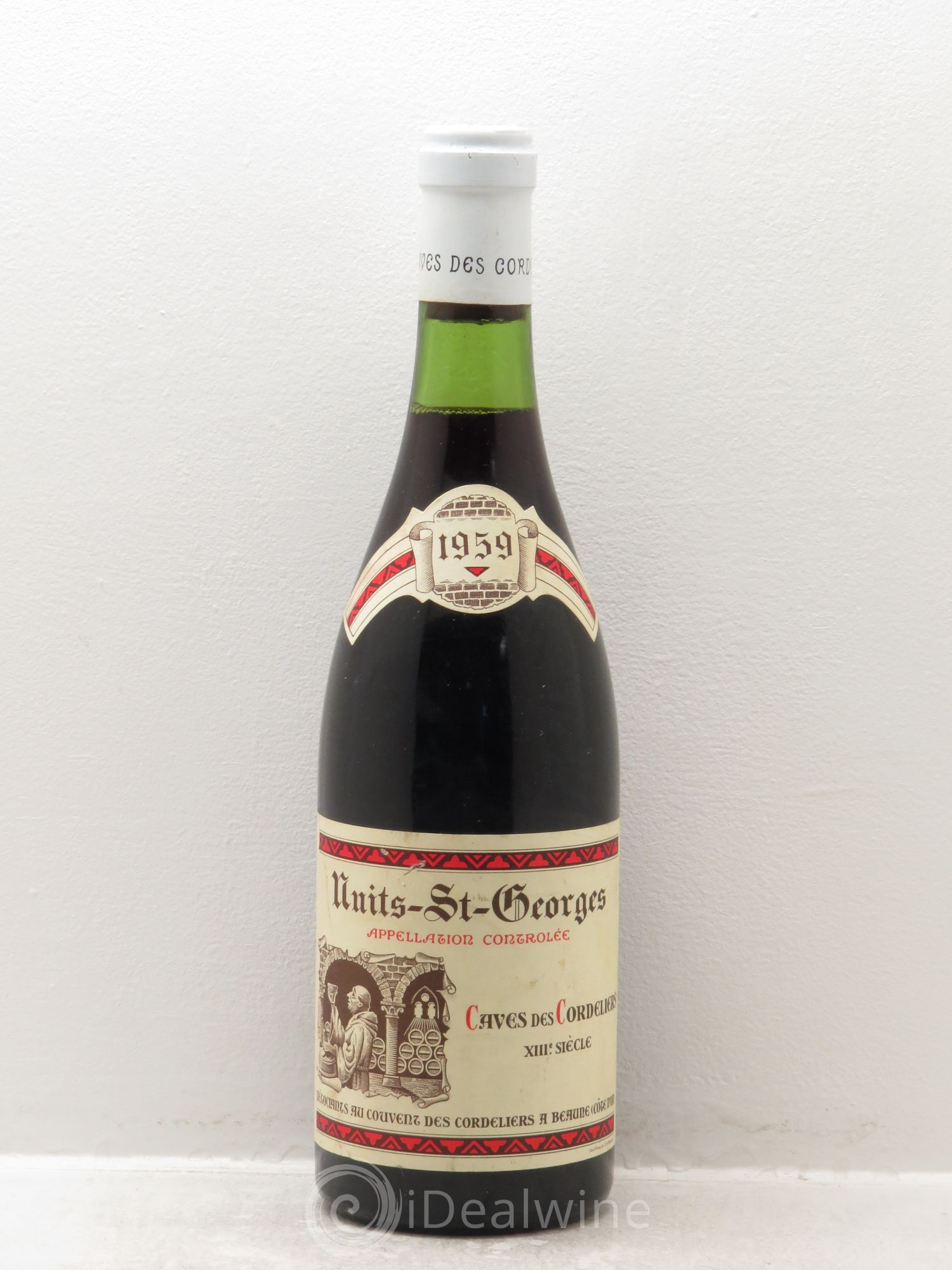 Nuits-Saint-Georges caves des cordeliers 1959 - Posten von 1 Flasche - 0